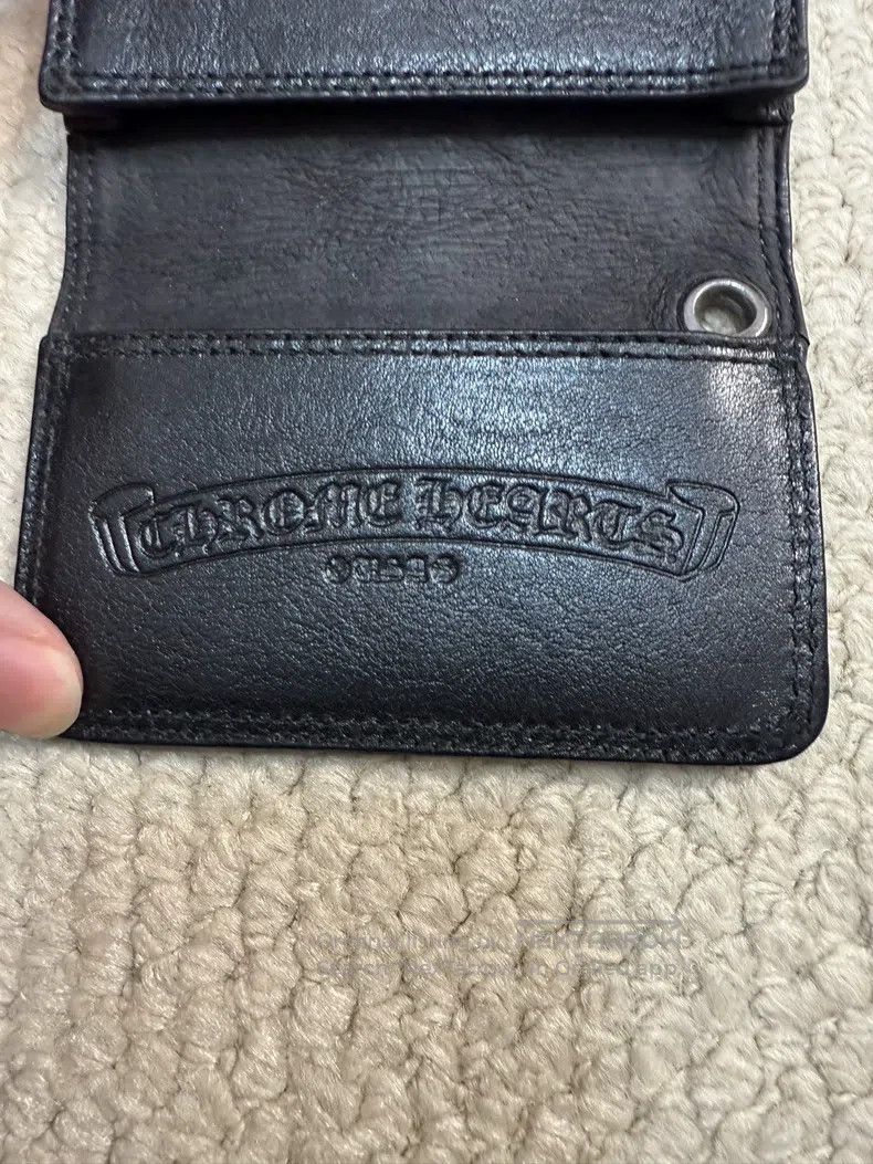 Chrome Hearts CHROME HEARTS Size OS Cross leather scroll silver card bag Size ONE SIZE - 4 Thumbnail
