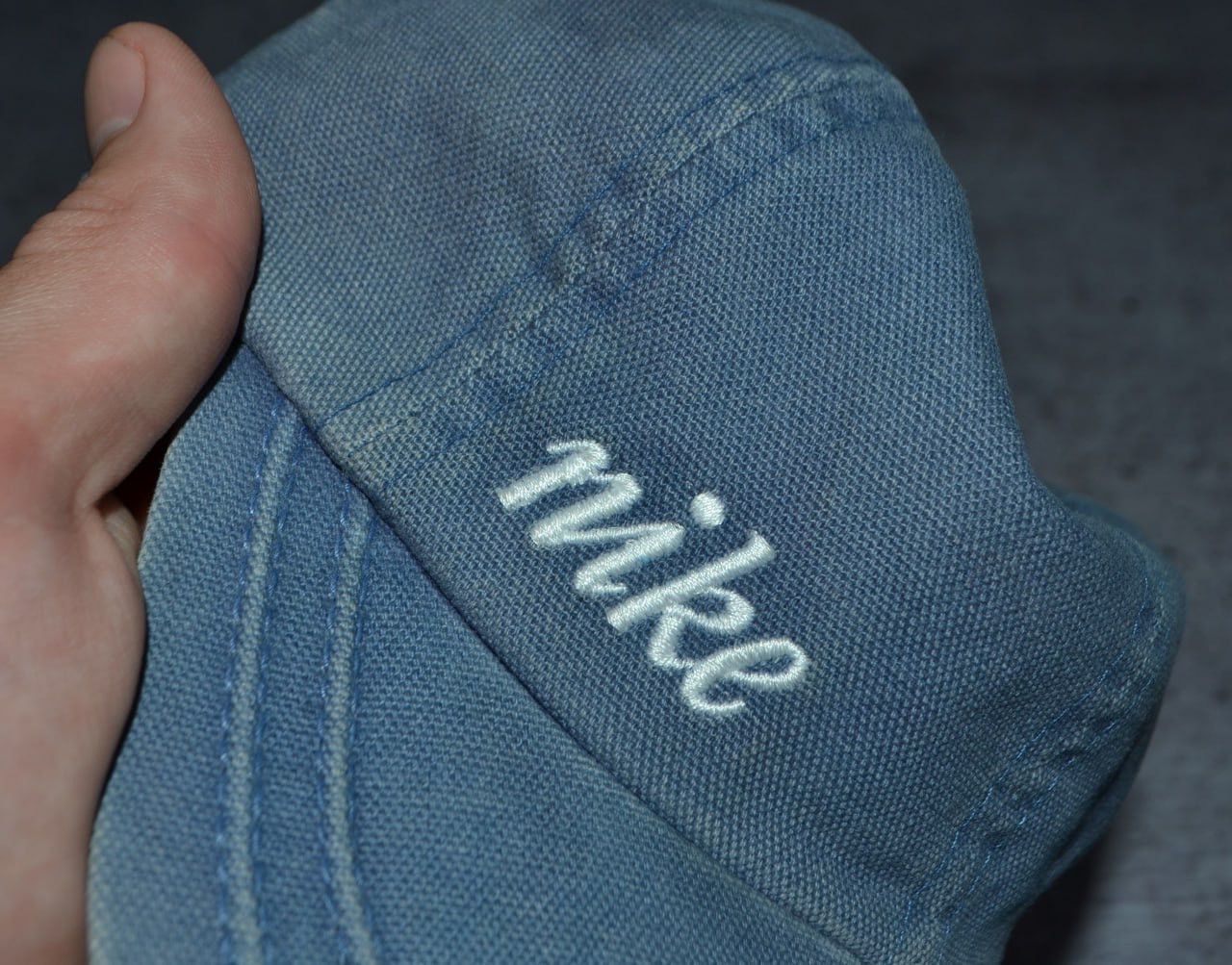 Nike × Vintage nike cap vintage Blue Size ONE SIZE - 3 Thumbnail