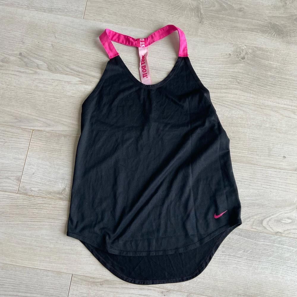 Nike Nike Women's Black and Pink Athletic Tank Top Size XS / US 0-2 / IT 36-38 - 1 Thumbnail