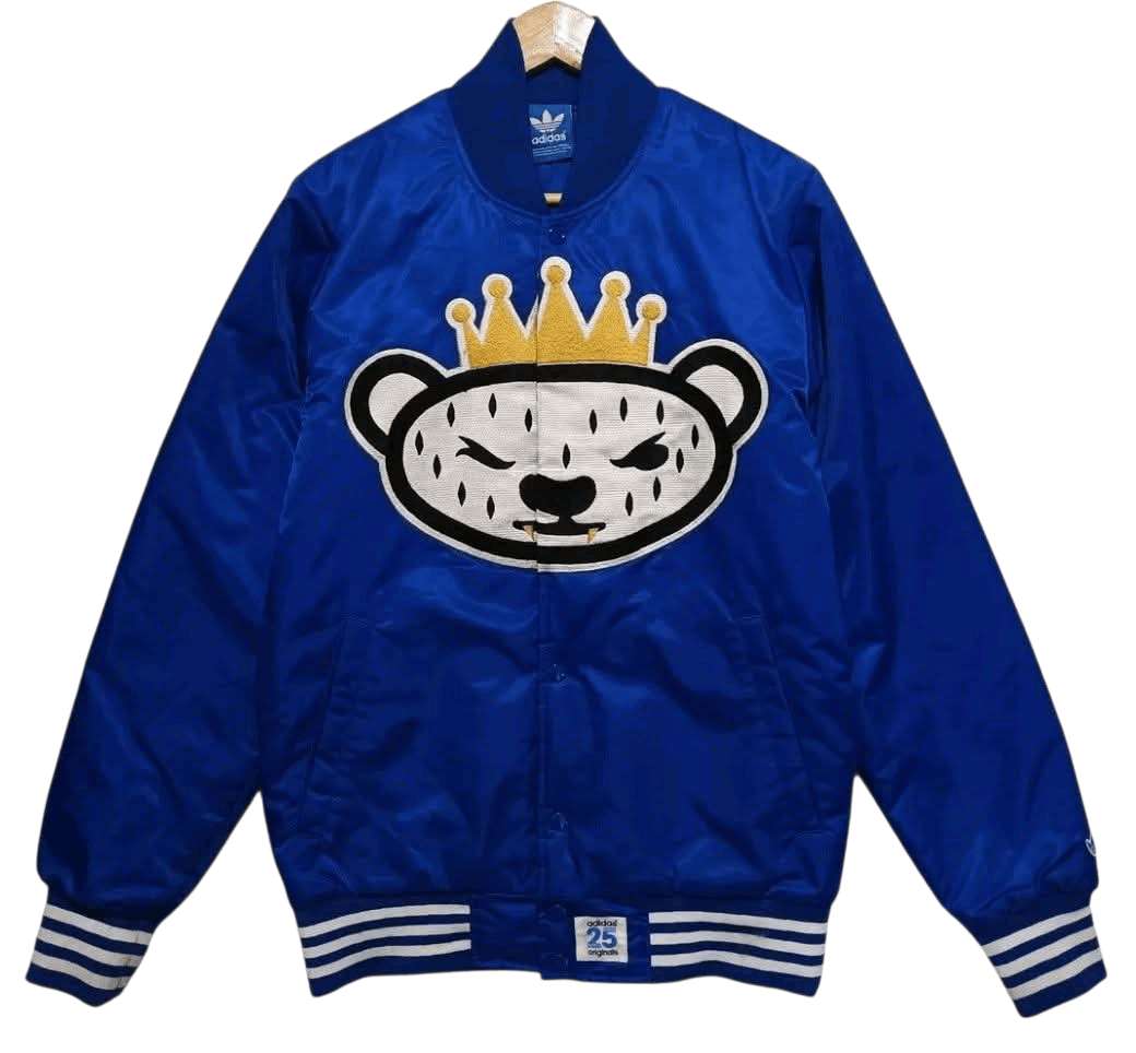 Adidas × Nigo Adidas x Nigo Bear 25 Universary Bomber Jacket Size US L / EU 52-54 / 3 - 1 Thumbnail