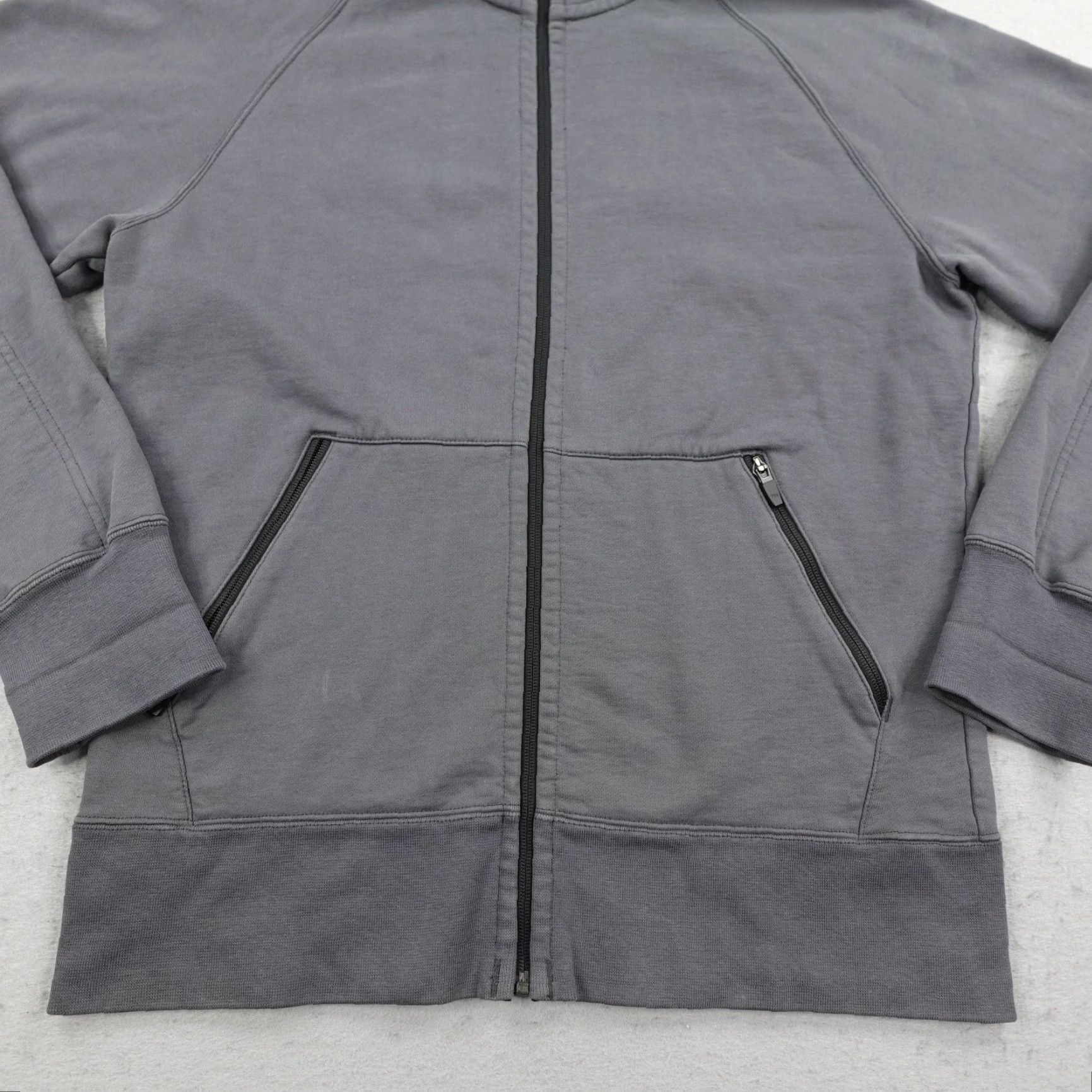 Vintage VINTAGE American Giant Hoodie Mens Medium Gray Full Zip Heavyweight Made in USA Outdoor Fleece Size US M / EU 48-50 / 2 - 3 Thumbnail