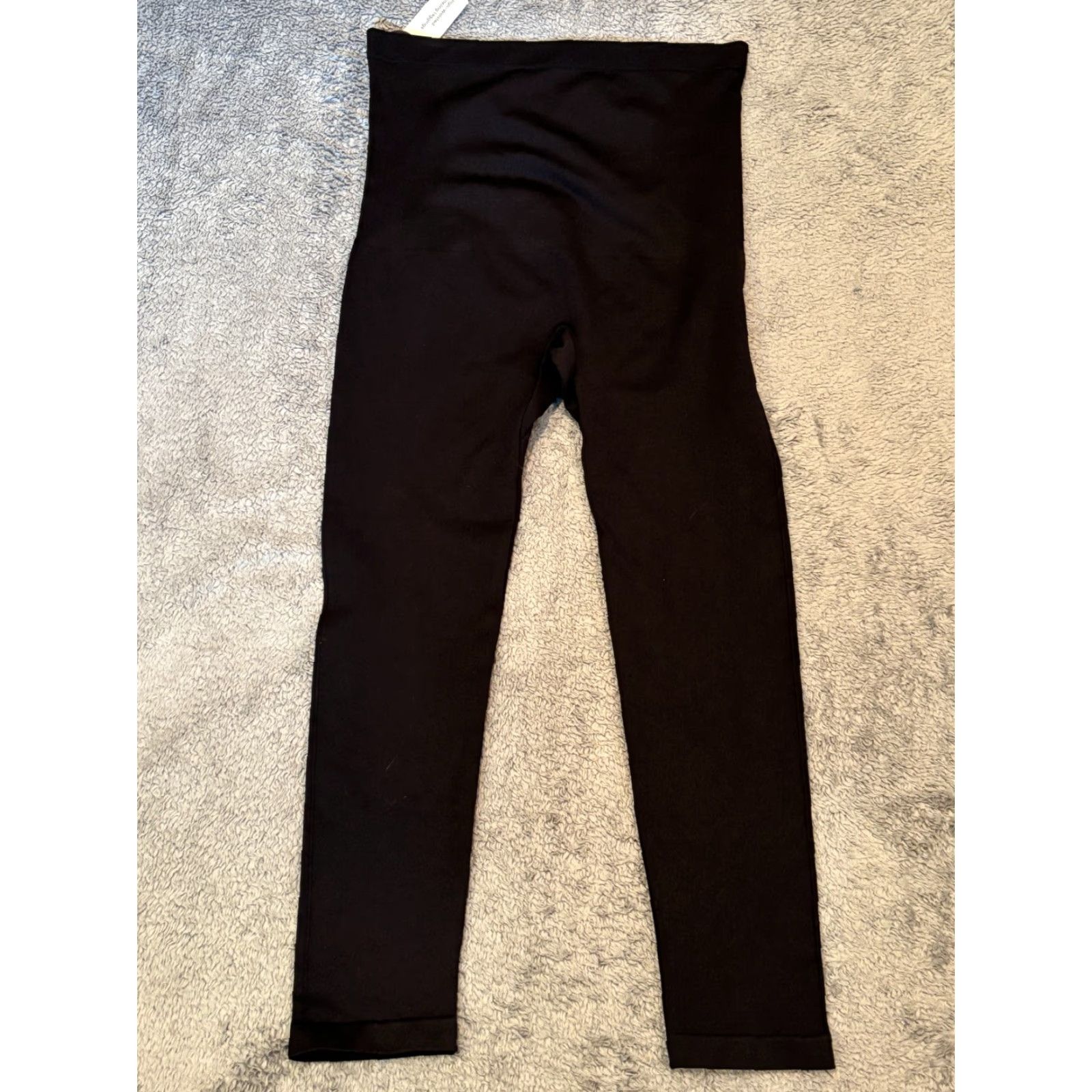 Vintage Empetua High Waisted Shaping Leggings Womens 2XL Black Athletic Workout Size 40" / US 18 - 6 Thumbnail