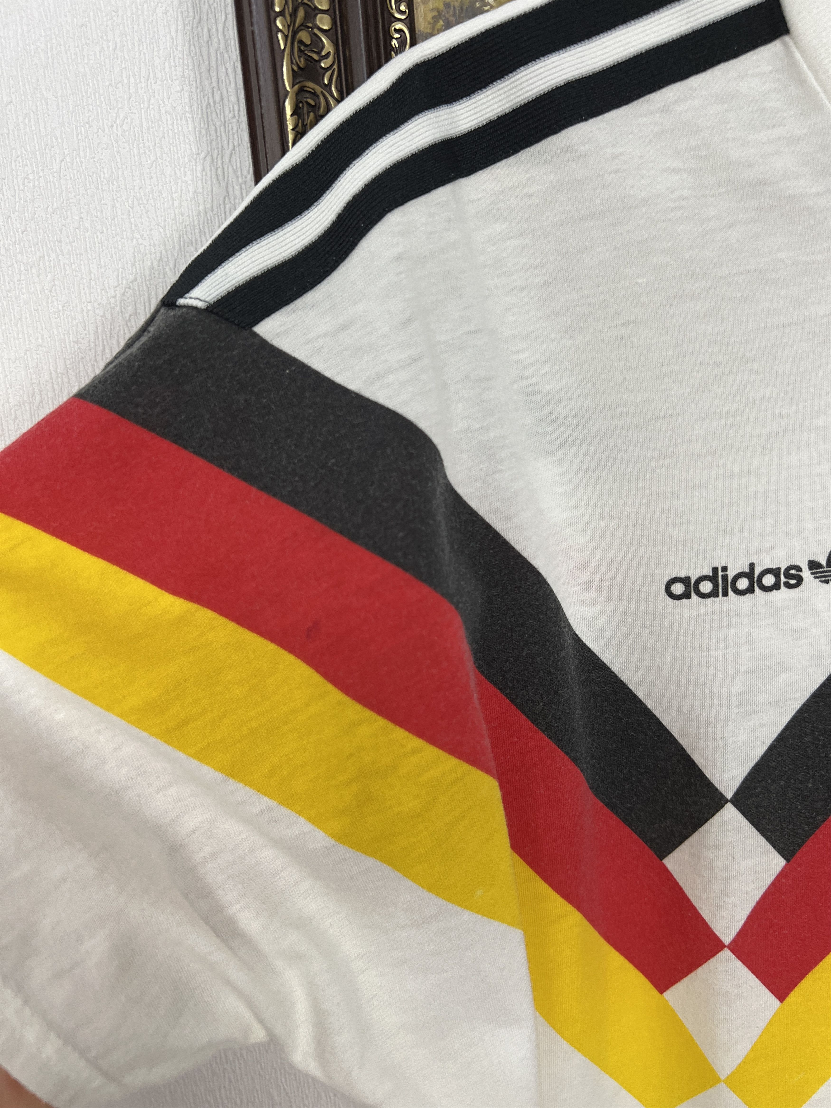 Adidas Vintage 90's Adidas Germany Football Shirt Soccer Jersey Size US M / EU 48-50 / 2 - 4 Thumbnail