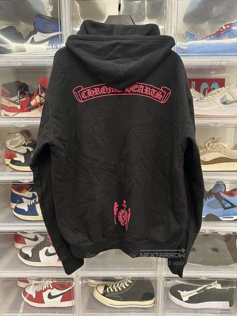 Chrome Hearts CHROME HEARTS Size L Black powder Foti skull zipper hoodie Size US L / EU 52-54 / 3 - 3 Thumbnail