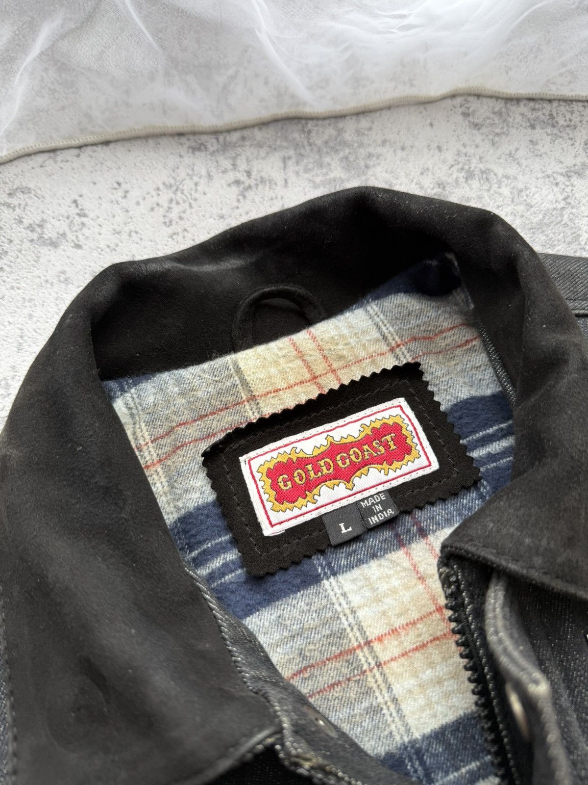 Wrangler Rare Gold Coast Wrangler ‘07 Rodeo Las Vegas Biker Vest Size US L / EU 52-54 / 3 - 6 Thumbnail