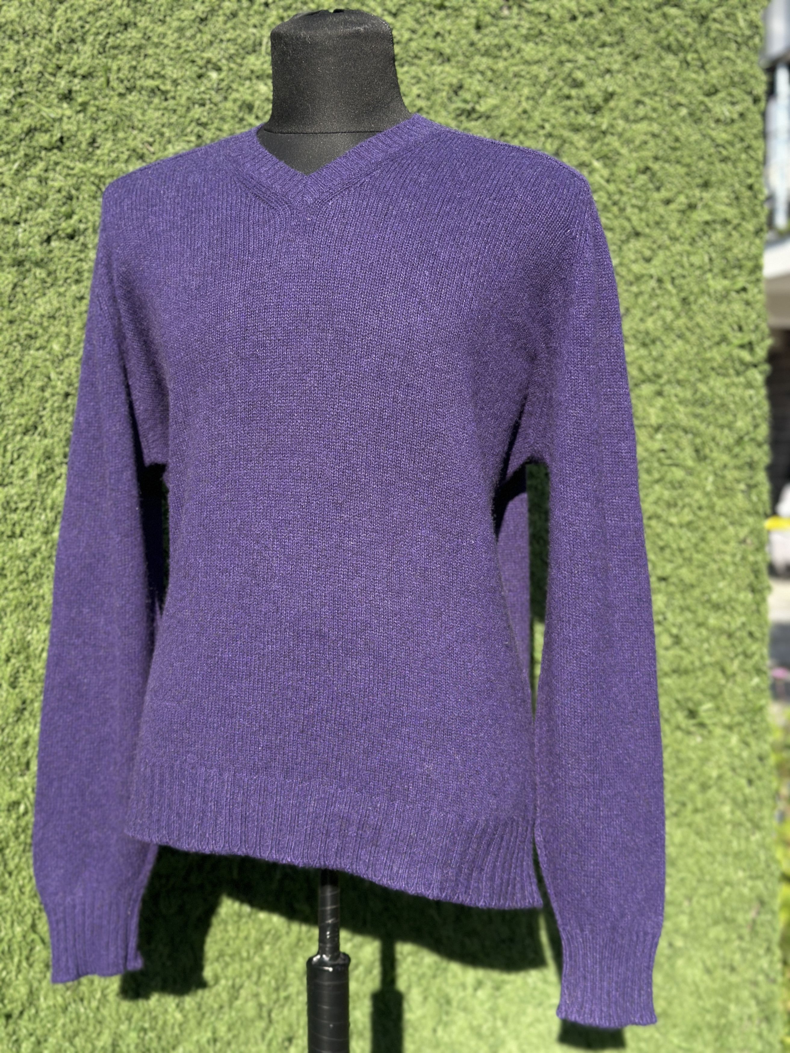 Brunello Cucinelli Brunello Cucinelli Cashmere V Neck Knit Size 54 56 XL 2XL Size US XL / EU 56 / 4 - 9 Thumbnail