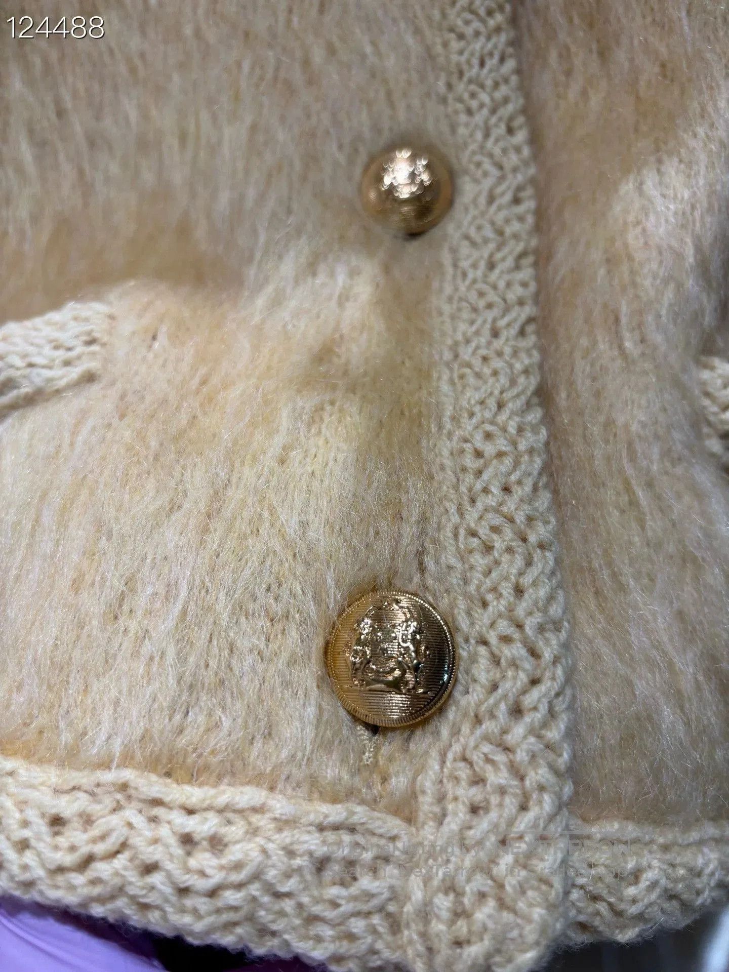 Celine Celine Yellow Mohair Short Coat. Size M / US 6-8 / IT 42-44 - 4 Thumbnail