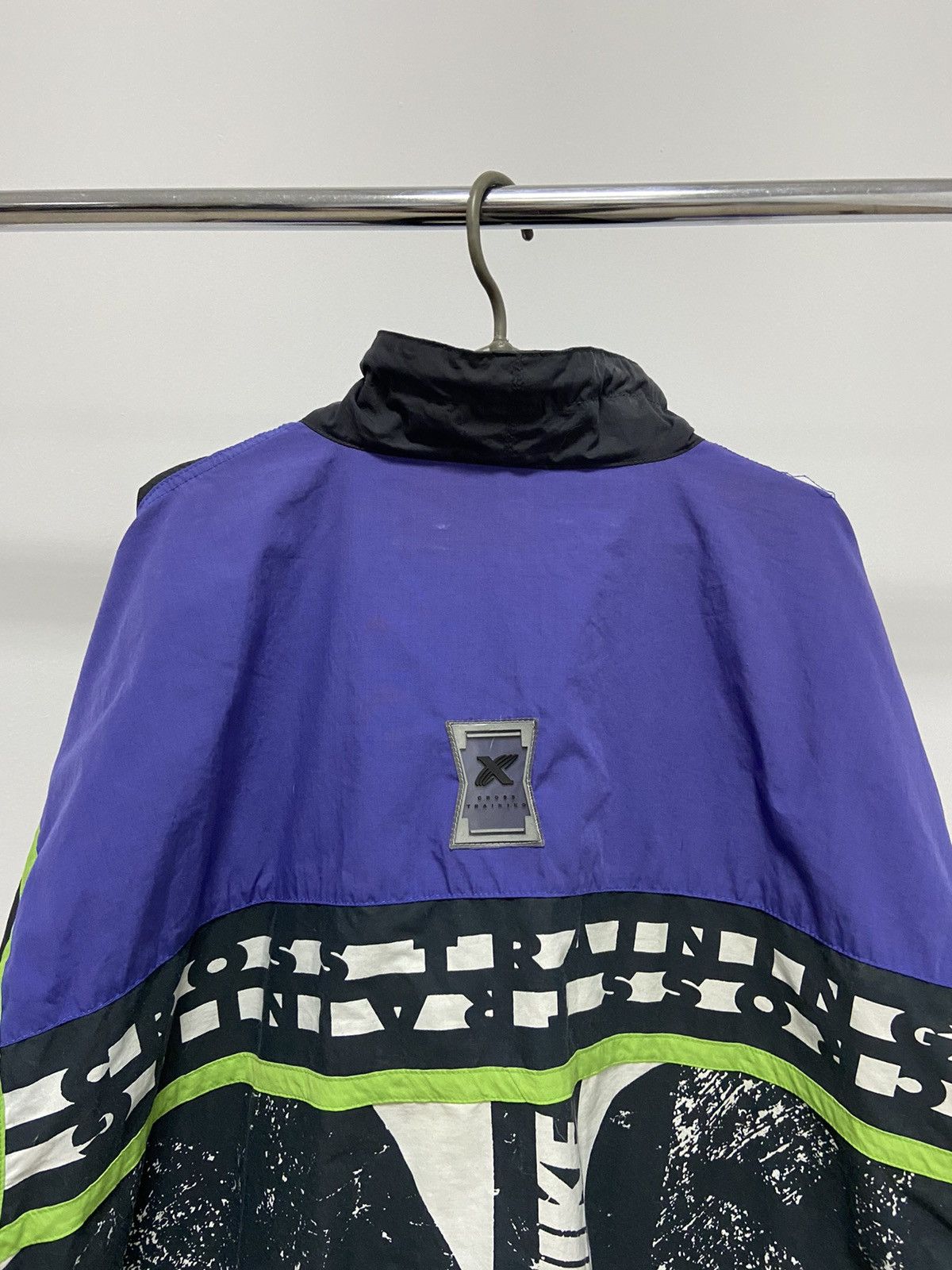Nike × Vintage Nike Vintage Jacket Nylon Logo Big Print Logo Y2K Size US L / EU 52-54 / 3 - 2 Thumbnail