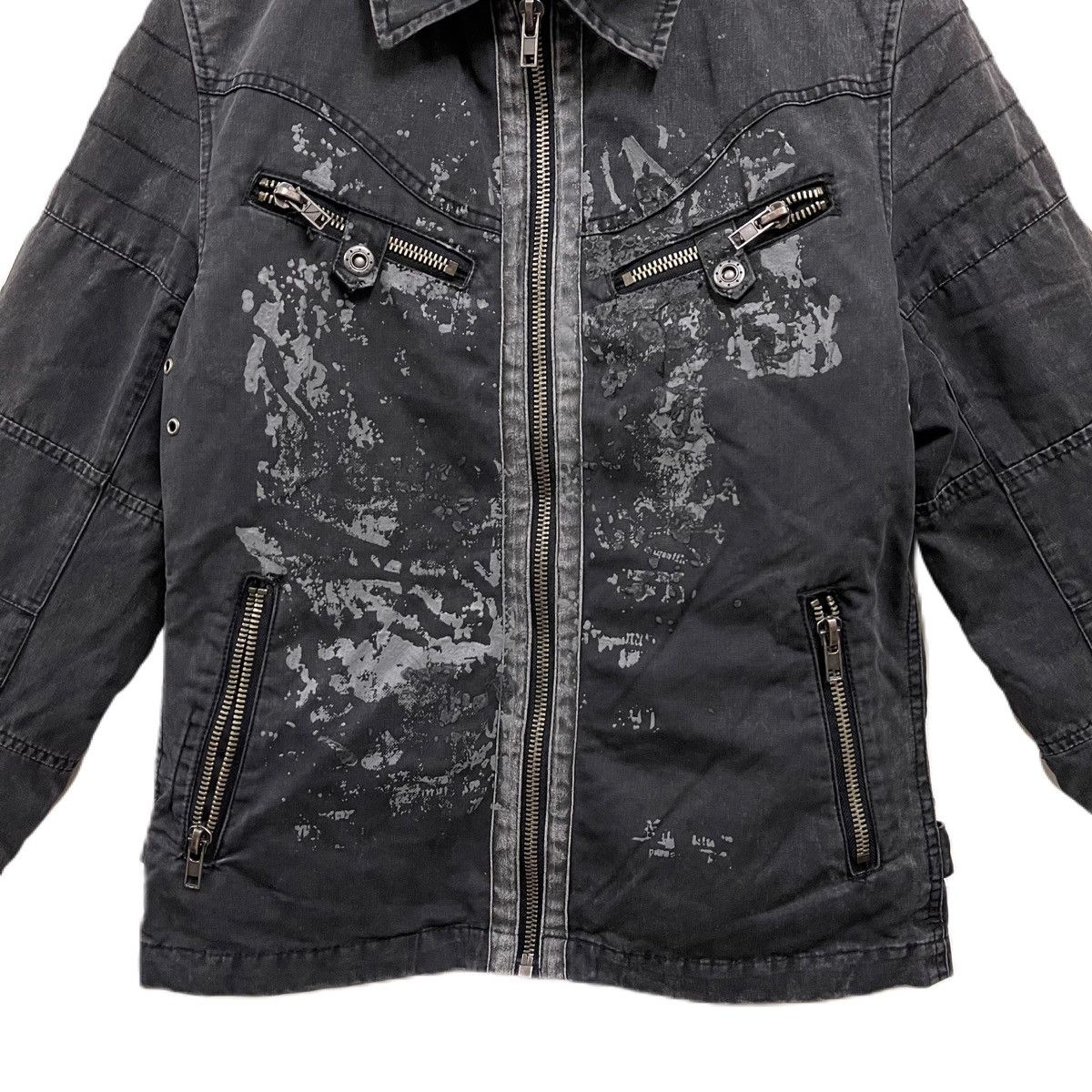 In The Attic In The Attic Jacket Splatter paint Design Vkei Style Size US M / EU 48-50 / 2 - 5 Thumbnail