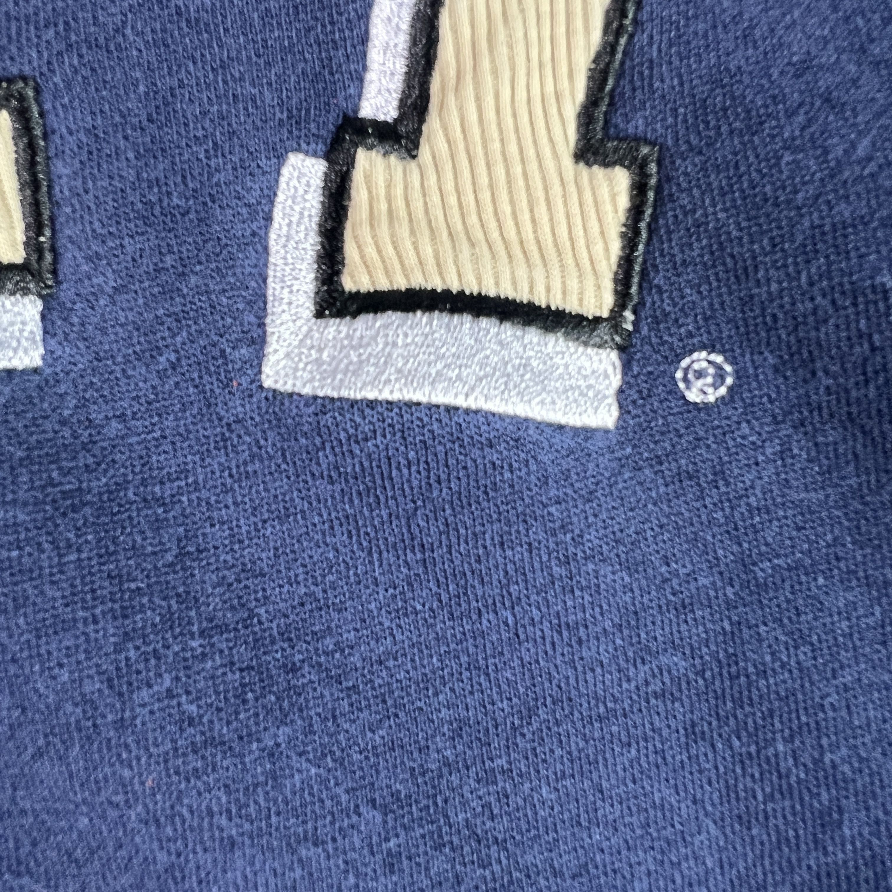 NCAA Pittsburgh Pitt Panthers Sweatshirt Blue Faded Hoodie Size US XXL / EU 58 / 5 - 8 Thumbnail