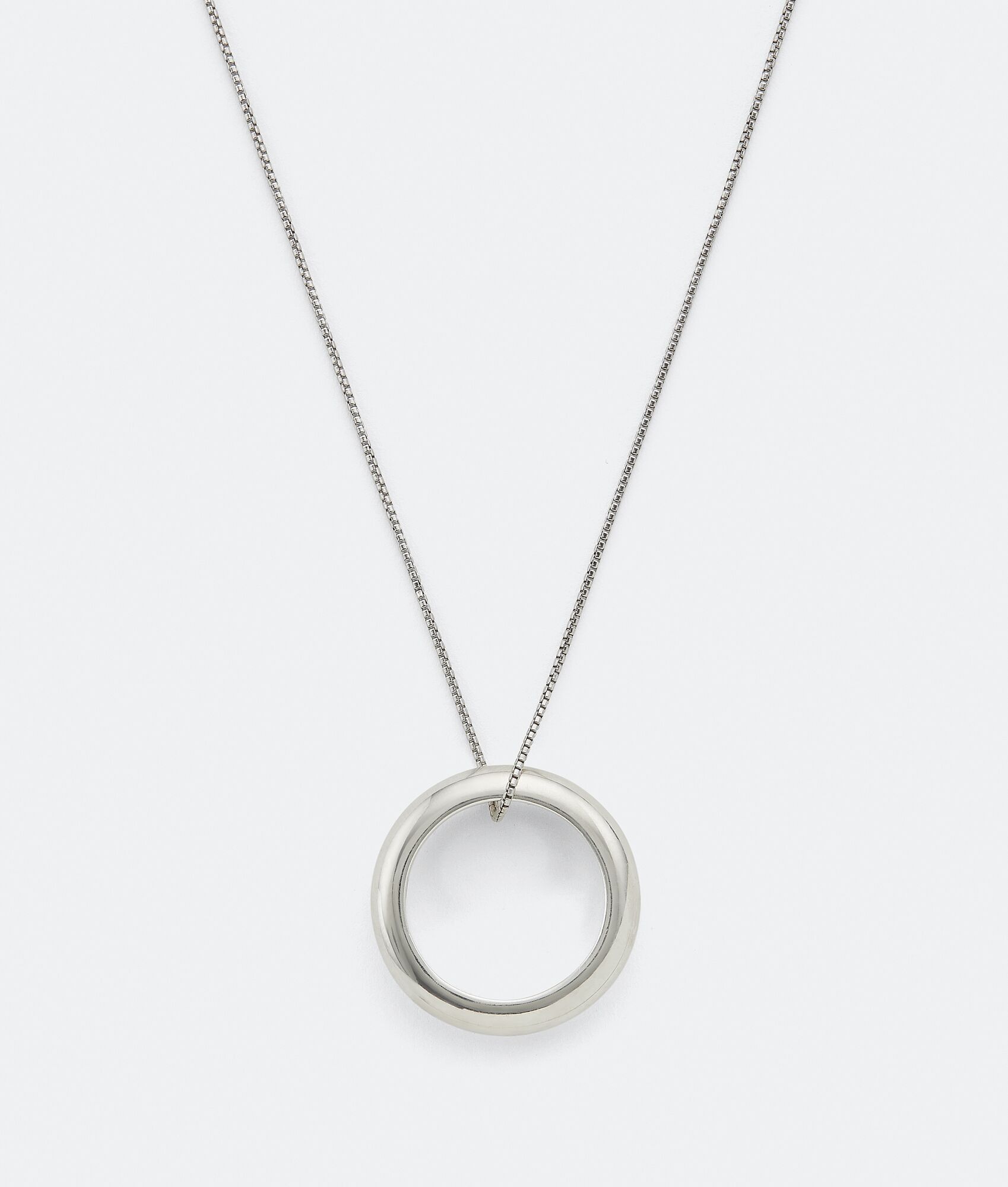 Bottega Veneta o1w1db10525 Size: OS / Essentials Necklace in Silver Size ONE SIZE - 3 Thumbnail