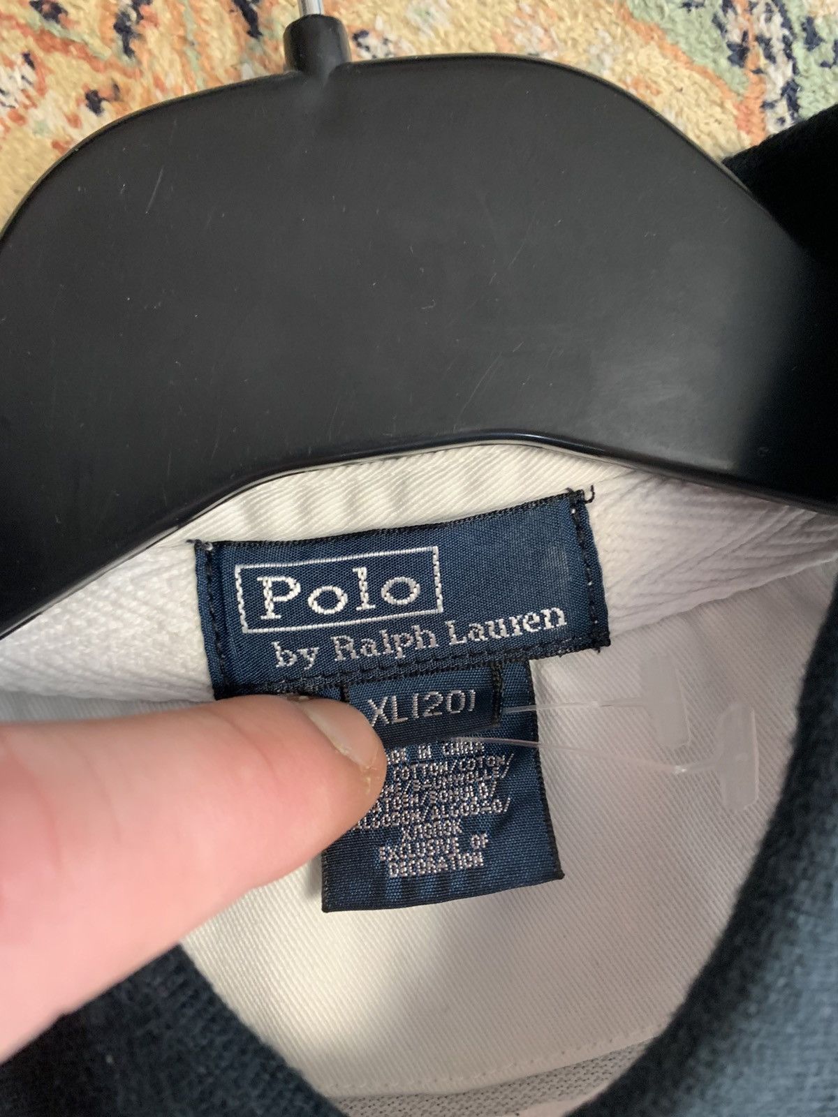 Polo Ralph Lauren × Ralph Lauren × Vintage Vintage Polo Ralph Lauren Mercer polo Rugby Long sleeve Size US S / EU 44-46 / 1 - 8 Thumbnail