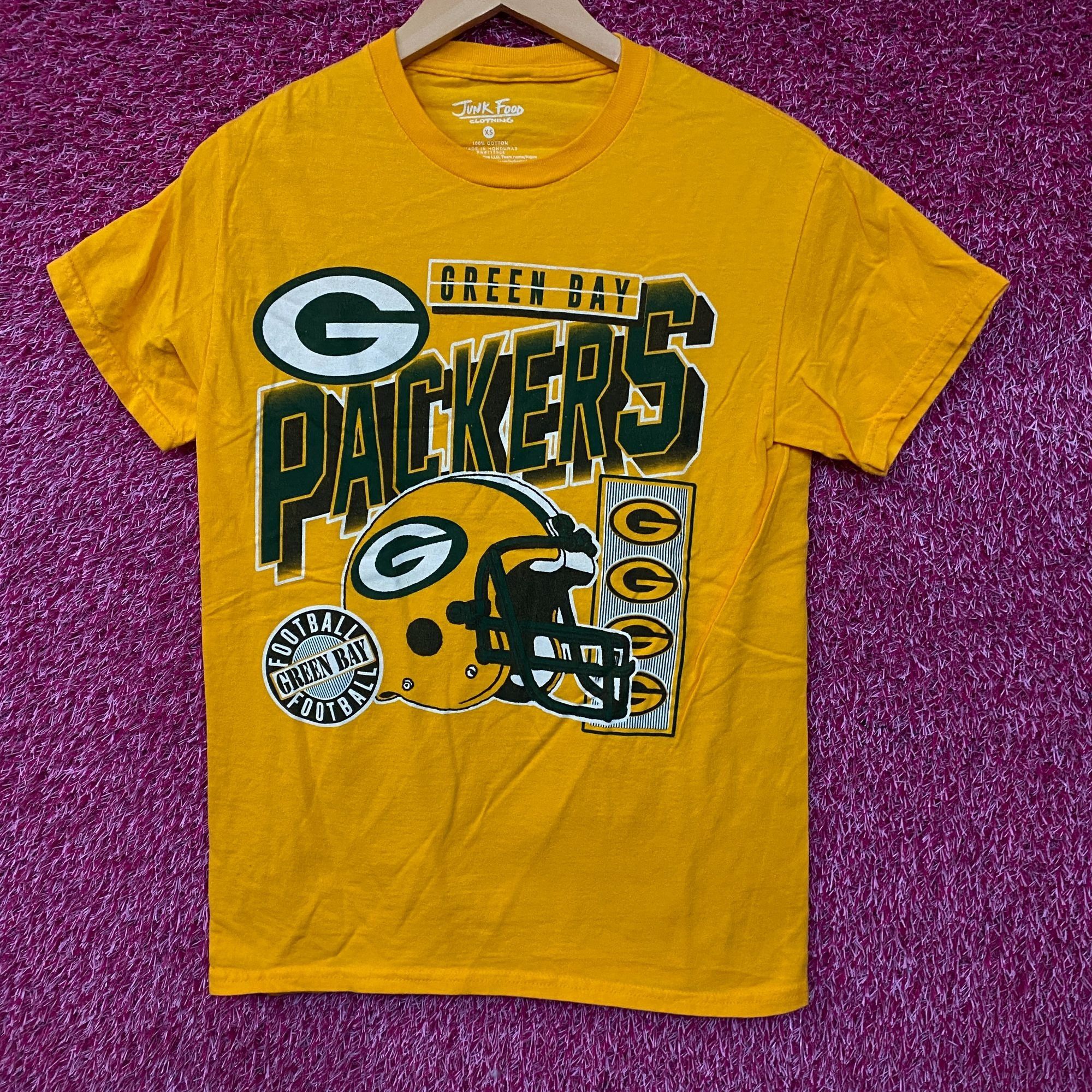 Junk Food Junk Food Clothing NFL Green Bay Packers Checkdown Flea Mark Size US XS / EU 42 / 0 - 1 Thumbnail