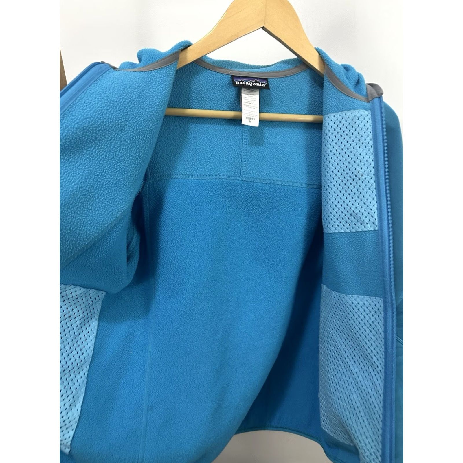 Patagonia Patagonia Women's Piton Hybrid Hoody Polartec Blue Full Zip Jacket M Female Blue Piton Hydrid Hoody Jacket Womens 90s Size M / US 6-8 / IT 42-44 - 7 Thumbnail
