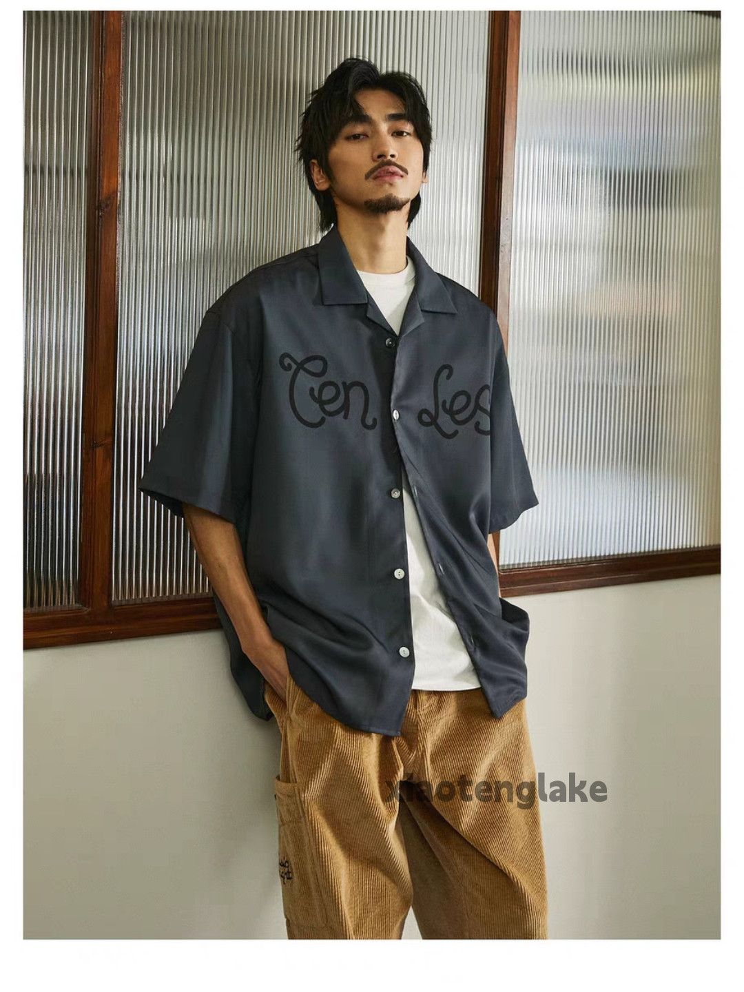 Designer Utility punk grunge outdoor sports work cuban biker shirt Size US M / EU 48-50 / 2 - 7 Thumbnail