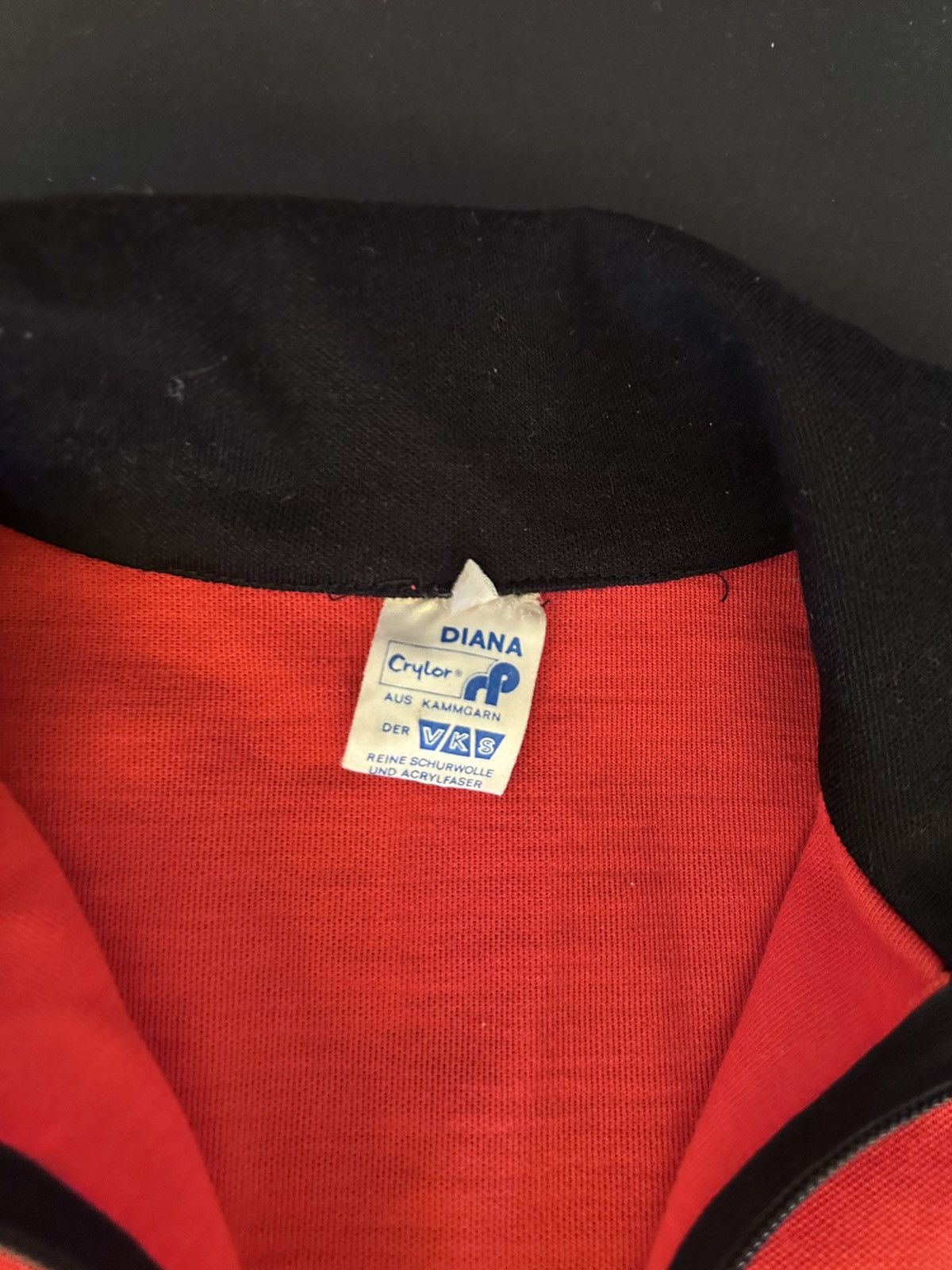 Other VINTAGE 1970s DIANA Ski Knit Track Jacket Size US S / EU 44-46 / 1 - 3 Thumbnail