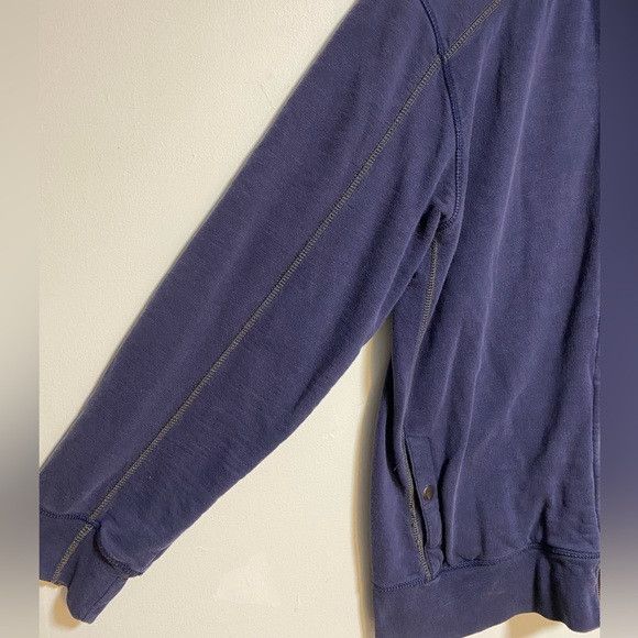Timberland Timberland Full-Zip Cotton Sweatshirt Jacket - Navy Blue - L Size US L / EU 52-54 / 3 - 3 Thumbnail