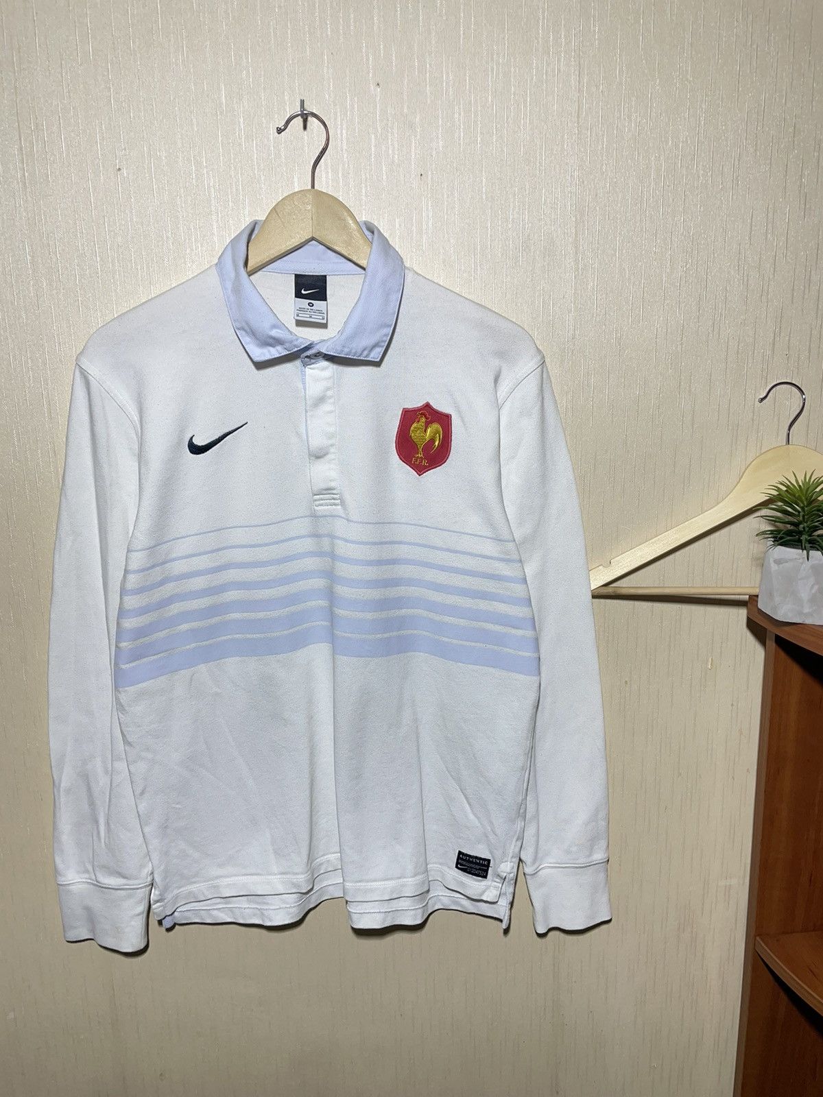 Nike × Vintage Nike France rugby jersey vintage Size US M / EU 48-50 / 2 - 1 Thumbnail