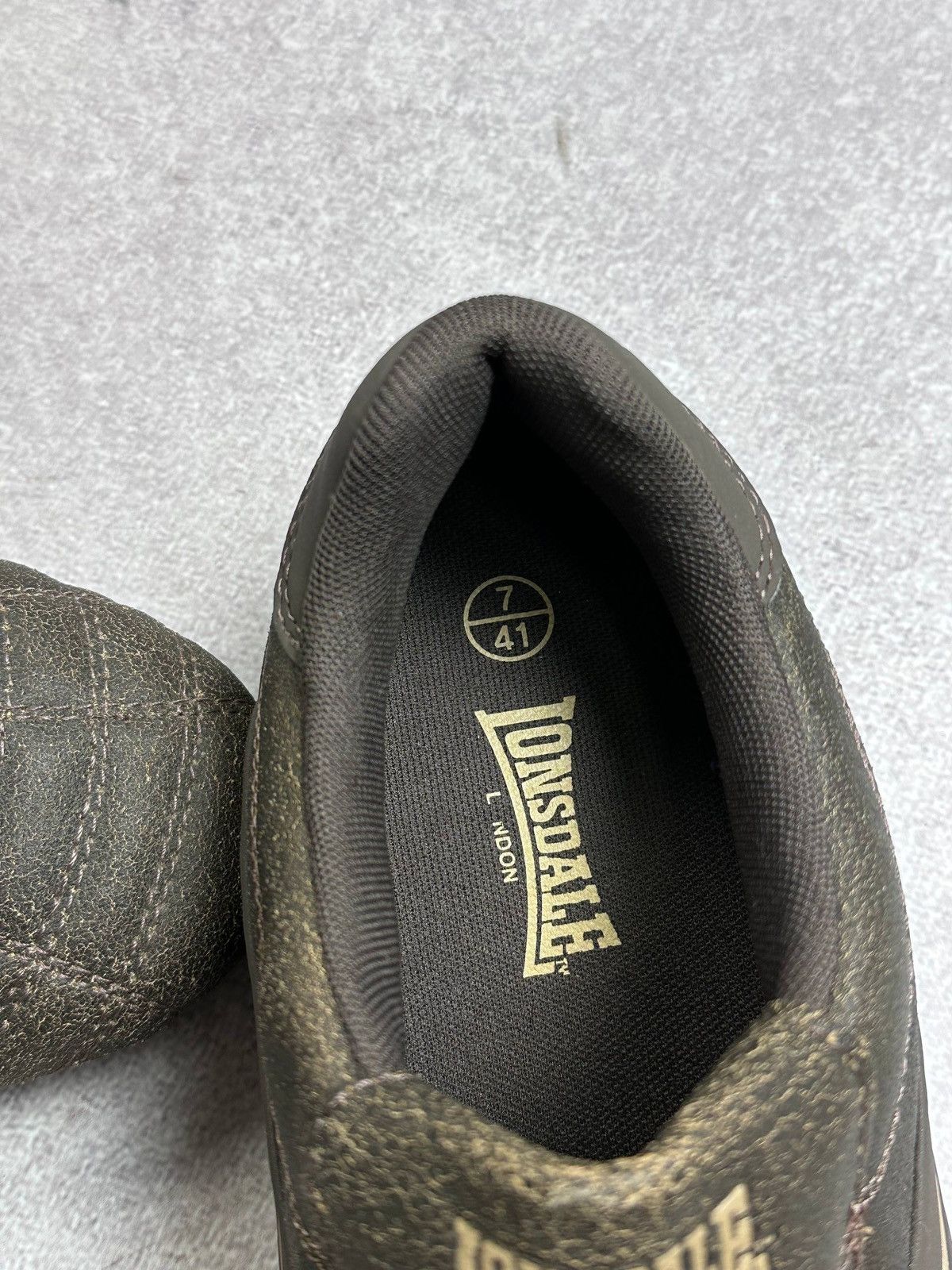 Lonsdale Vintage Lonsdale Low Speedcat Vibe Brown Slipon Sneakers Size US 7 / EU 40 - 8 Thumbnail
