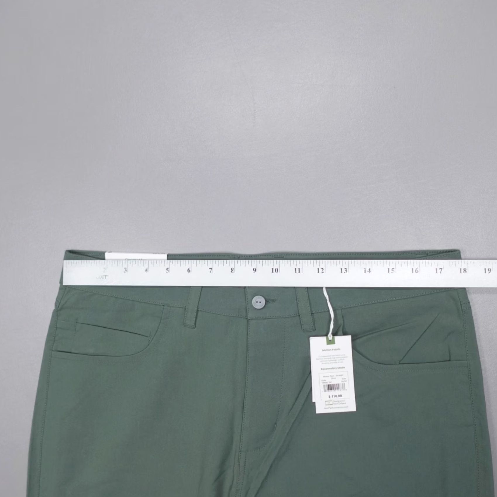 Olive Tasc Motion Pants Tailored Fit Lightweight DWR Olive Men's 34x34 Cargo? Size US 34 / EU 50 - 5 Thumbnail
