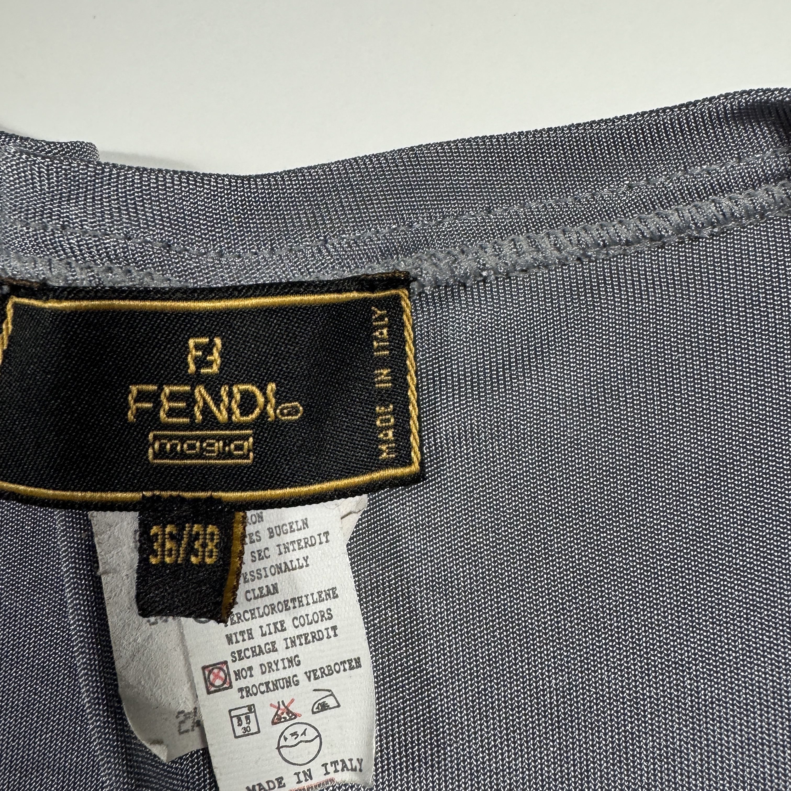 Fendi Fendi Long Sleeve Top Size S / US 4 / IT 40 - 4 Thumbnail