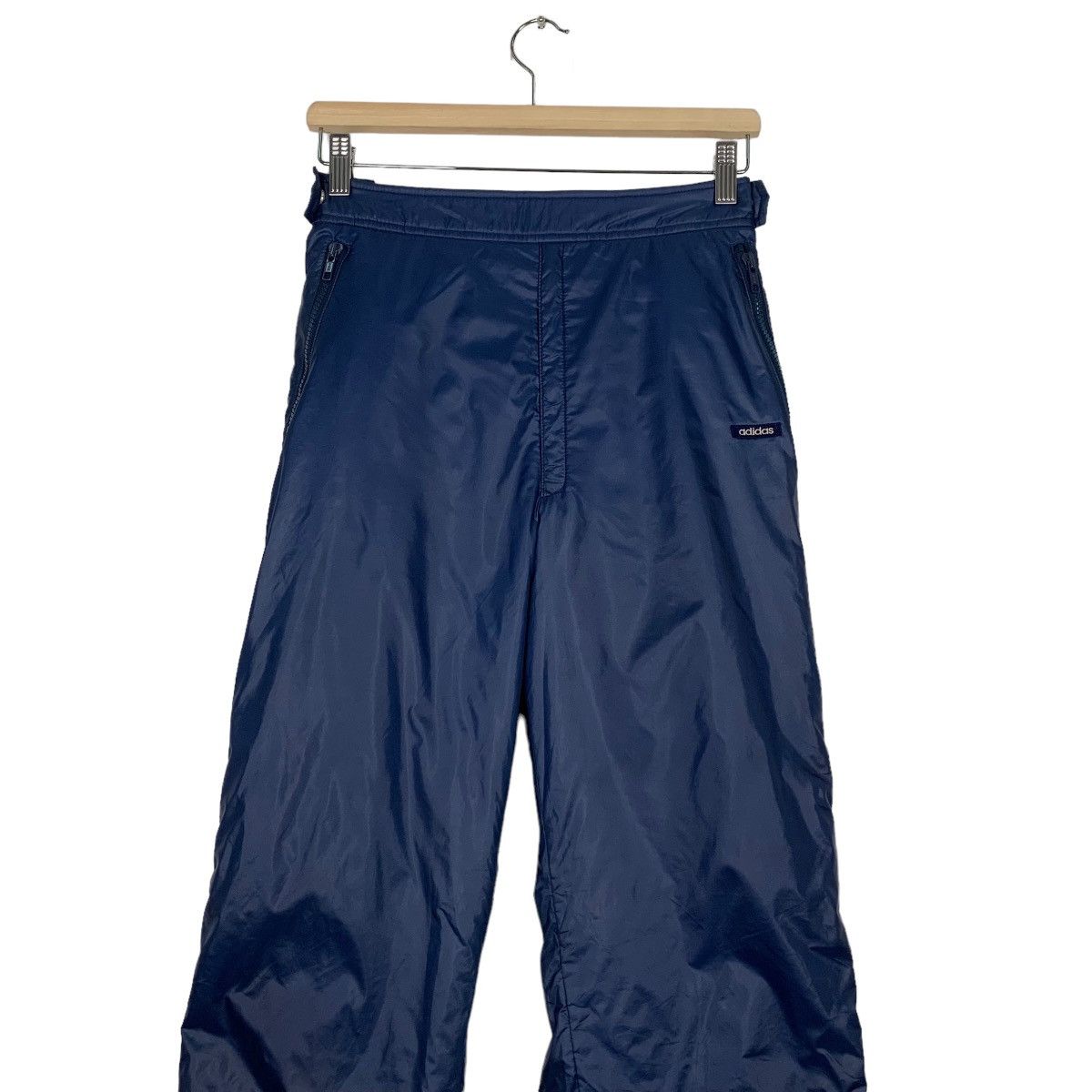 Adidas ADIDAS Track Joggers Drawstrings Nylon Pant #0053-C4 Size US 28 / EU 44 - 4 Thumbnail