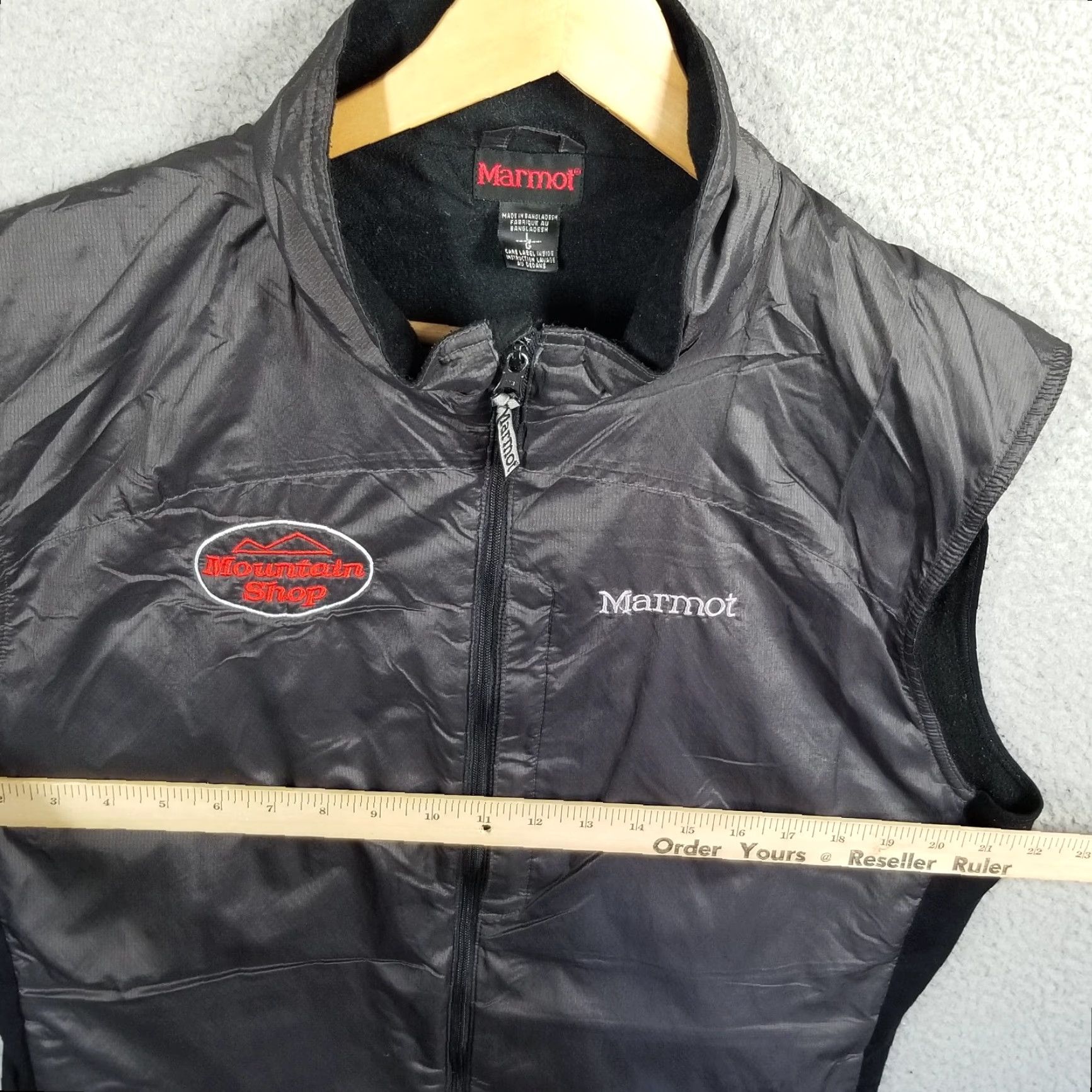 Marmot Marmot Vest Womens Large Black Windbreaker Vest Outdoor Ski Size L / US 10 / IT 46 - 5 Thumbnail
