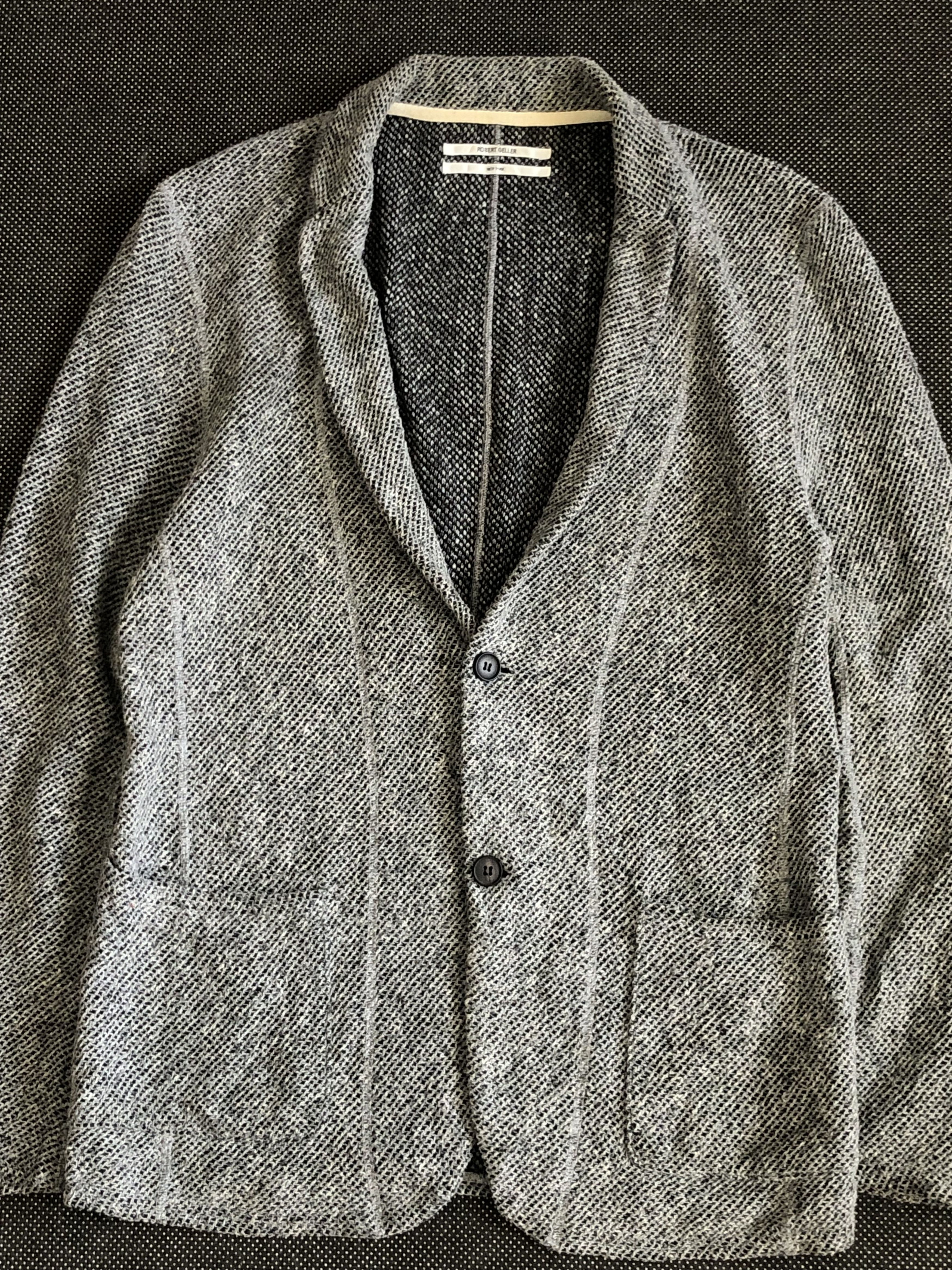 Robert Geller KNIT CARDIGAN BLAZER COAT Size US L / EU 52-54 / 3 - 3 Thumbnail