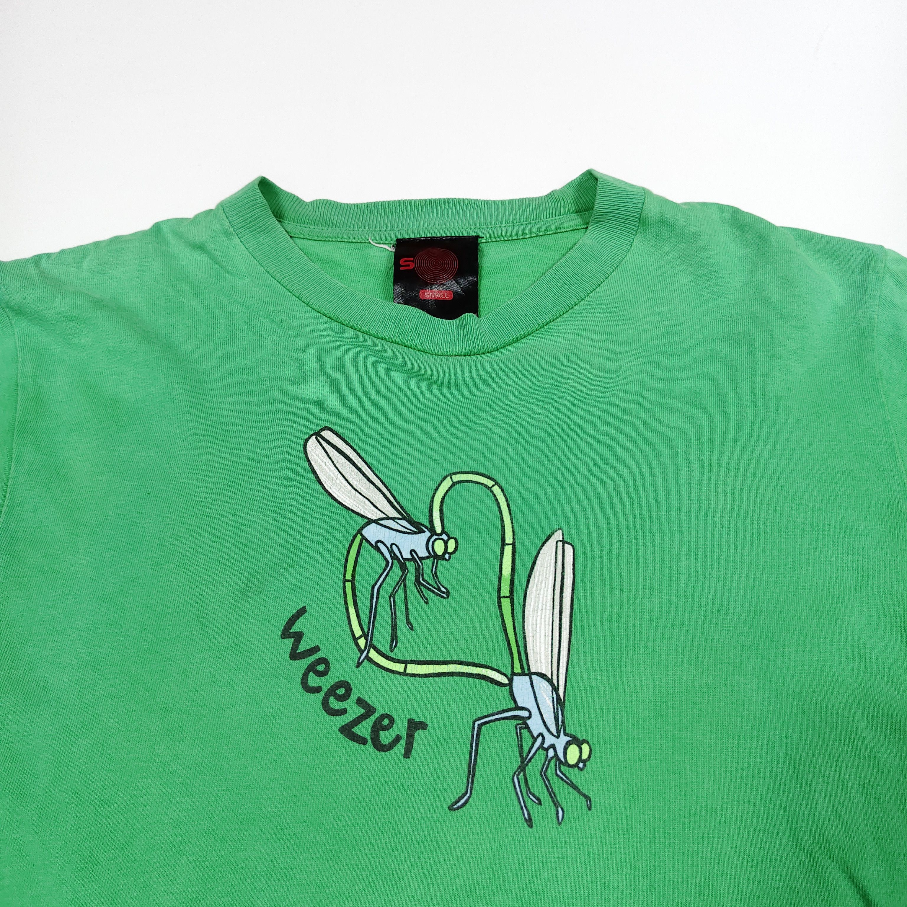 Band Tees Vintage Weezer Dragonfly T-Shirt Y2K Band Tee #F Size US S / EU 44-46 / 1 - 3 Thumbnail