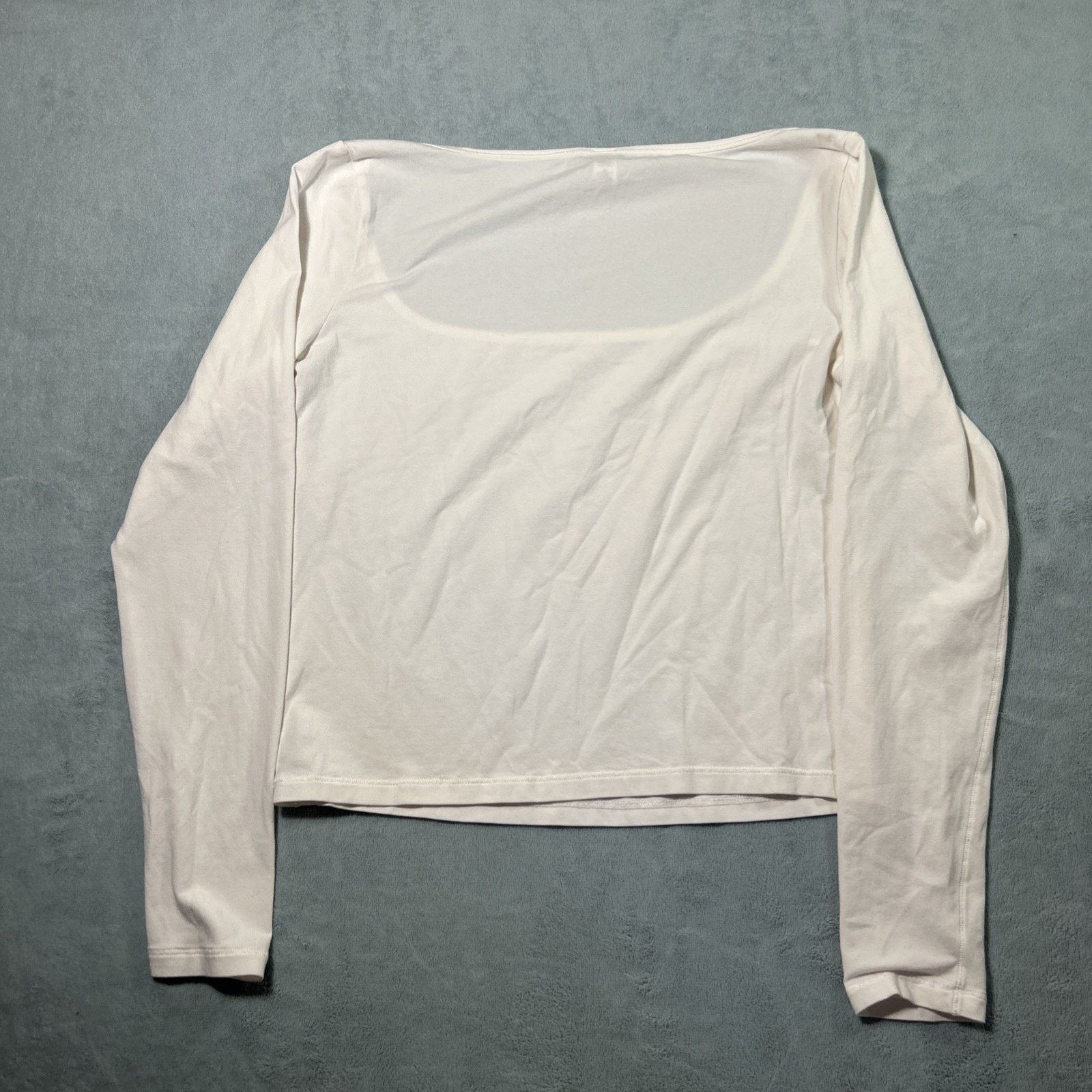 SKIMS Skims Scoop Neck Top Womens Large Shirt Round Base Layer Size L / US 10 / IT 46 - 4 Thumbnail