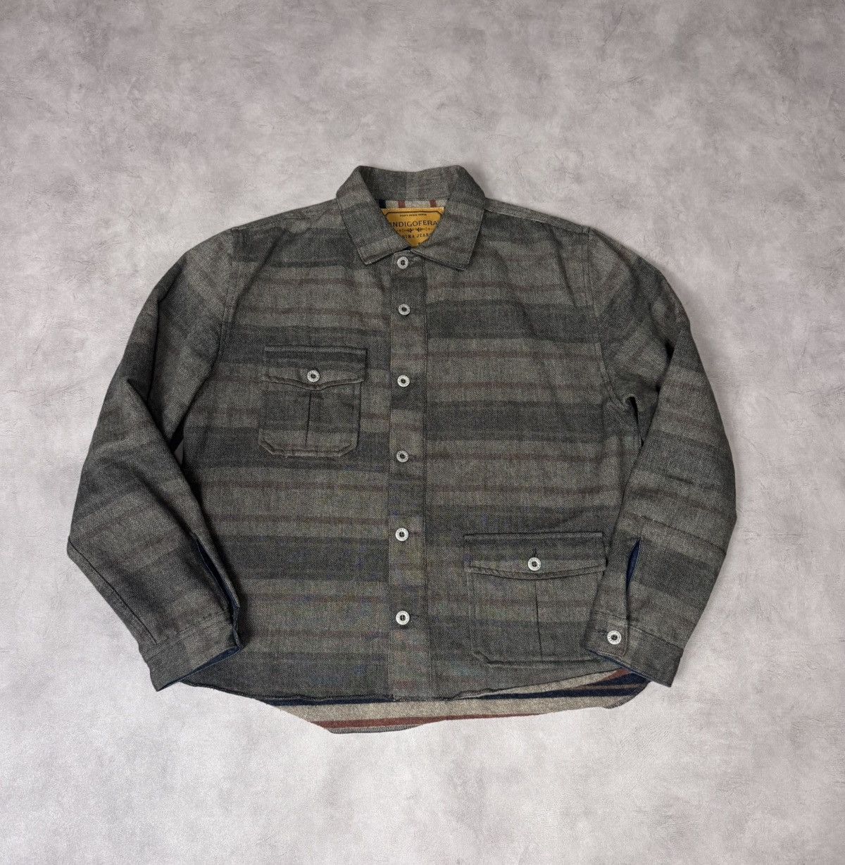 Indigofera Indigofera Men's Con/Wool Shirt/Jacket Hepcat Edition Size:L Size US L / EU 52-54 / 3 - 1 Thumbnail