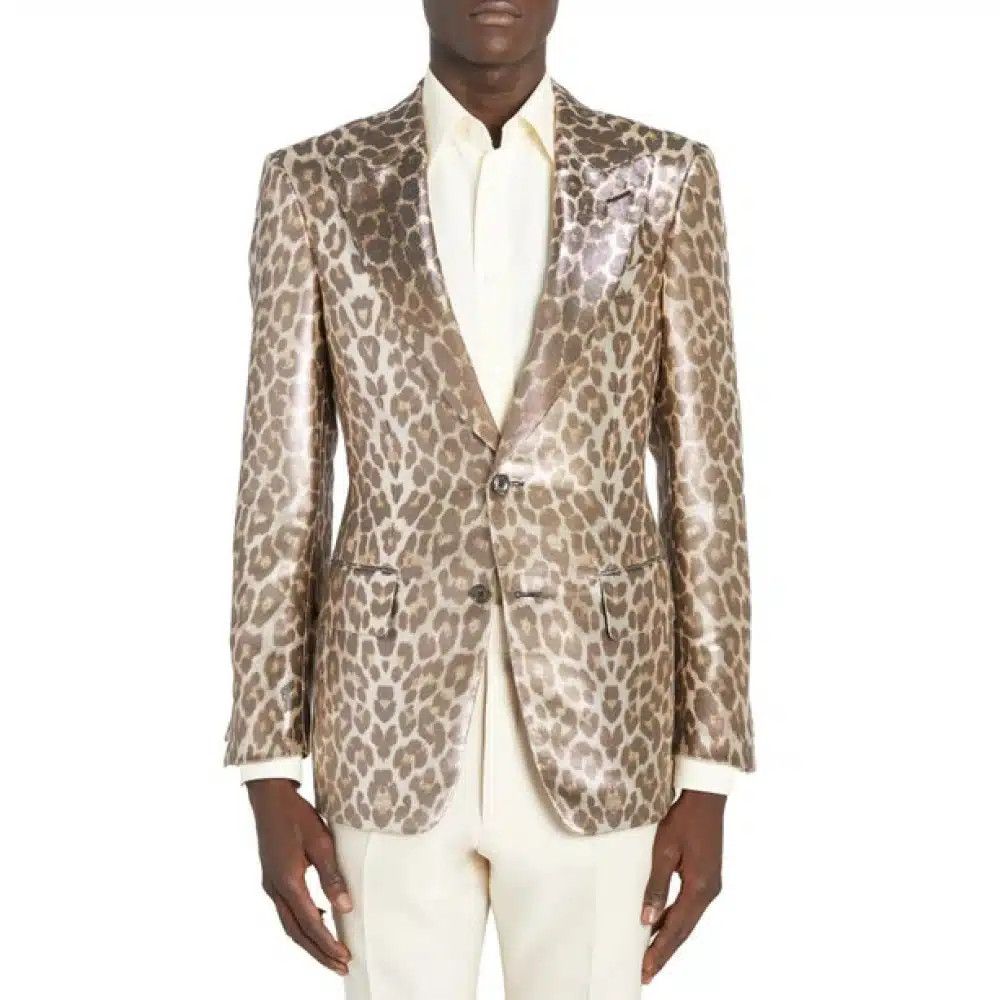 Tom Ford o1loc1c1224 JLAPF1 Shelton Jacket in Leopard Size US S / EU 44-46 / 1 - 1 Preview