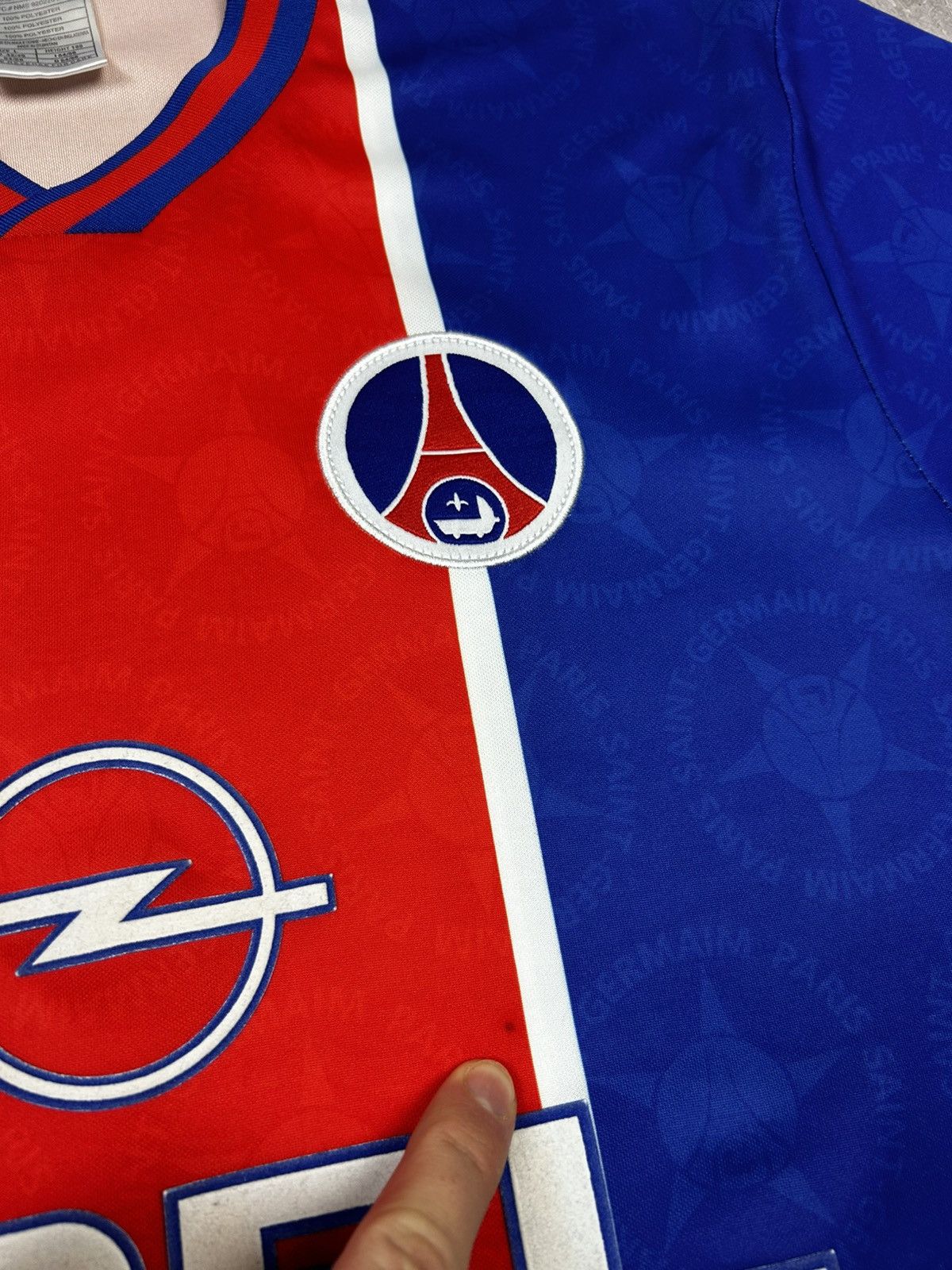 Nike Nike PSG Paris Saint Germain 1995/1996 Vintage Rare Jersey Size US L / EU 52-54 / 3 - 5 Thumbnail
