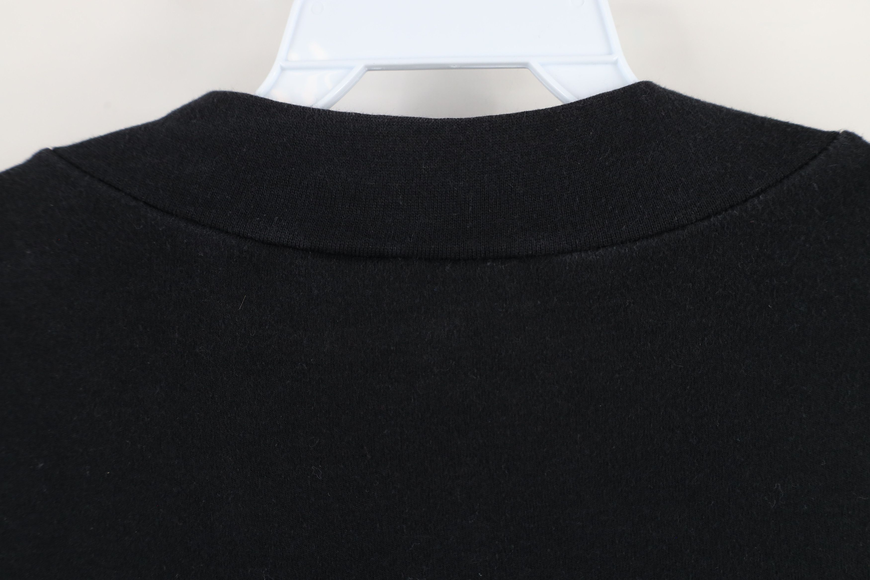 Vintage Vintage 90s Streetwear Mock Neck Long Sleeve T-Shirt Black Size XL / US 12-14 / IT 48-50 - 8 Thumbnail