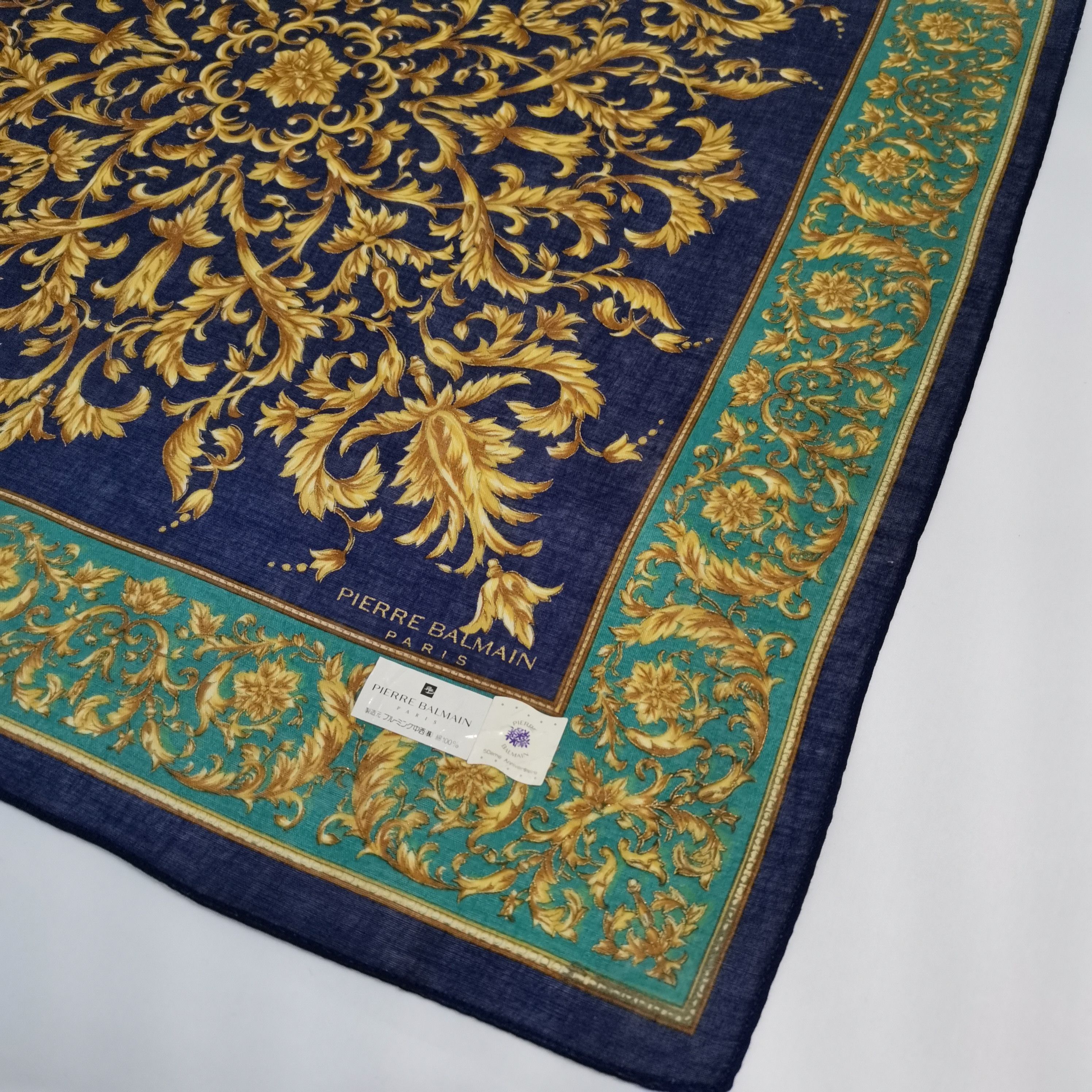 Pierre Balmain PIERRE BALMAIN HANDKERCHIEF/ BANDANA/ SCARF Size ONE SIZE - 5 Thumbnail