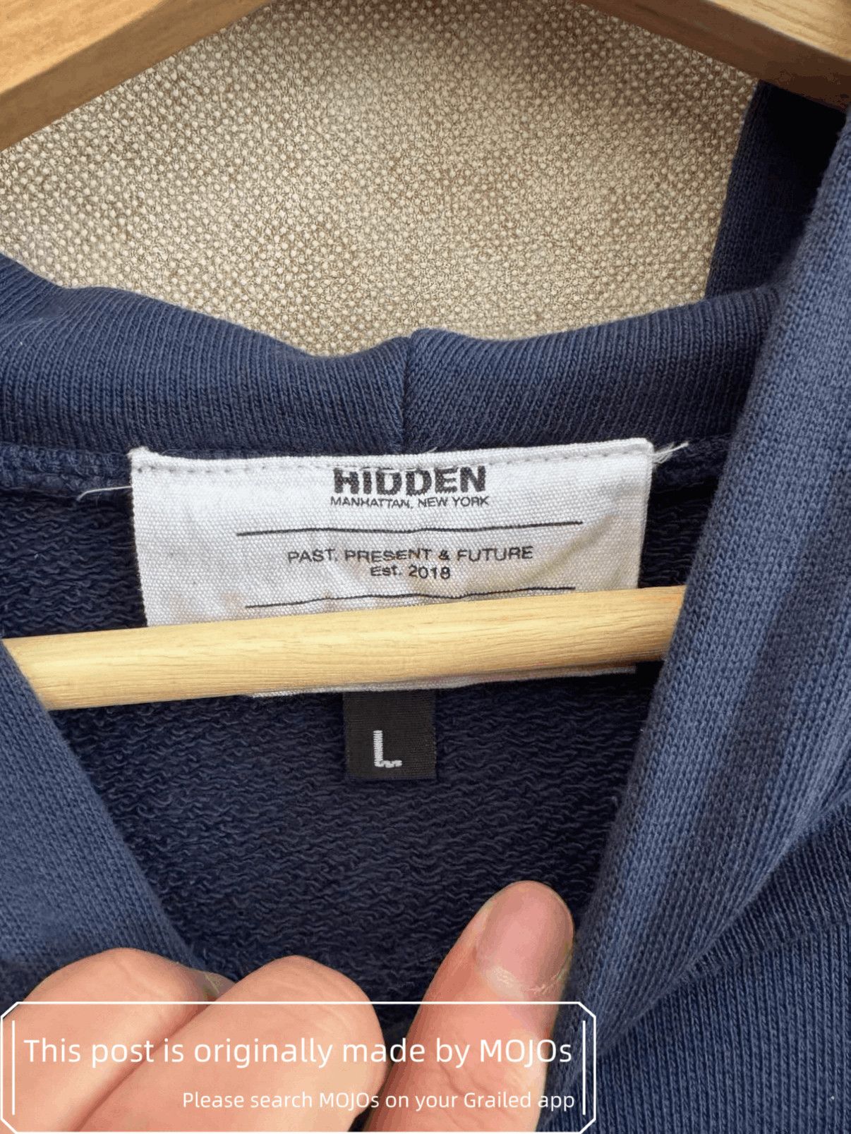 HIDDEN Hidden Past Present Future Hoodie mojos14151128 Size US L / EU 52-54 / 3 - 4 Thumbnail