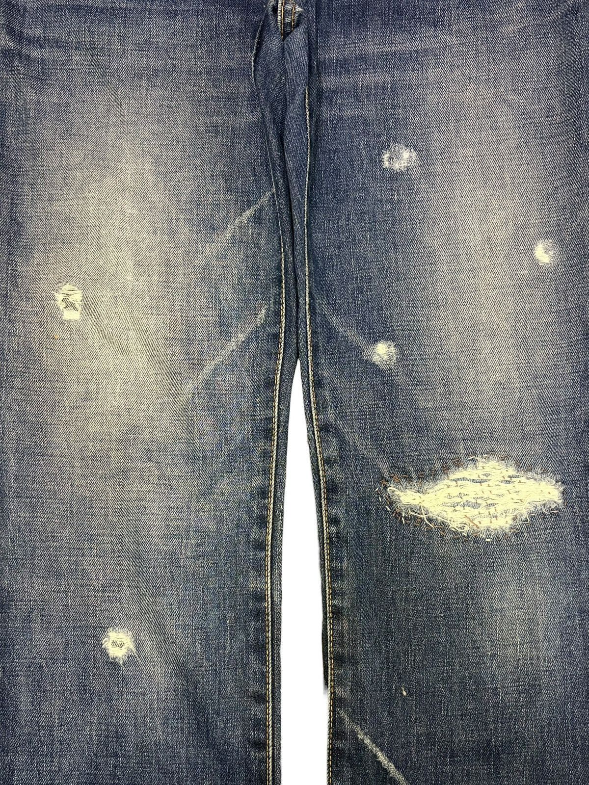 Sunao Kuwahara Vintage Sunao Kuwahara Multi Pocket Patch Distress Jeans Size 30" / US 8 / IT 44 - 3 Thumbnail