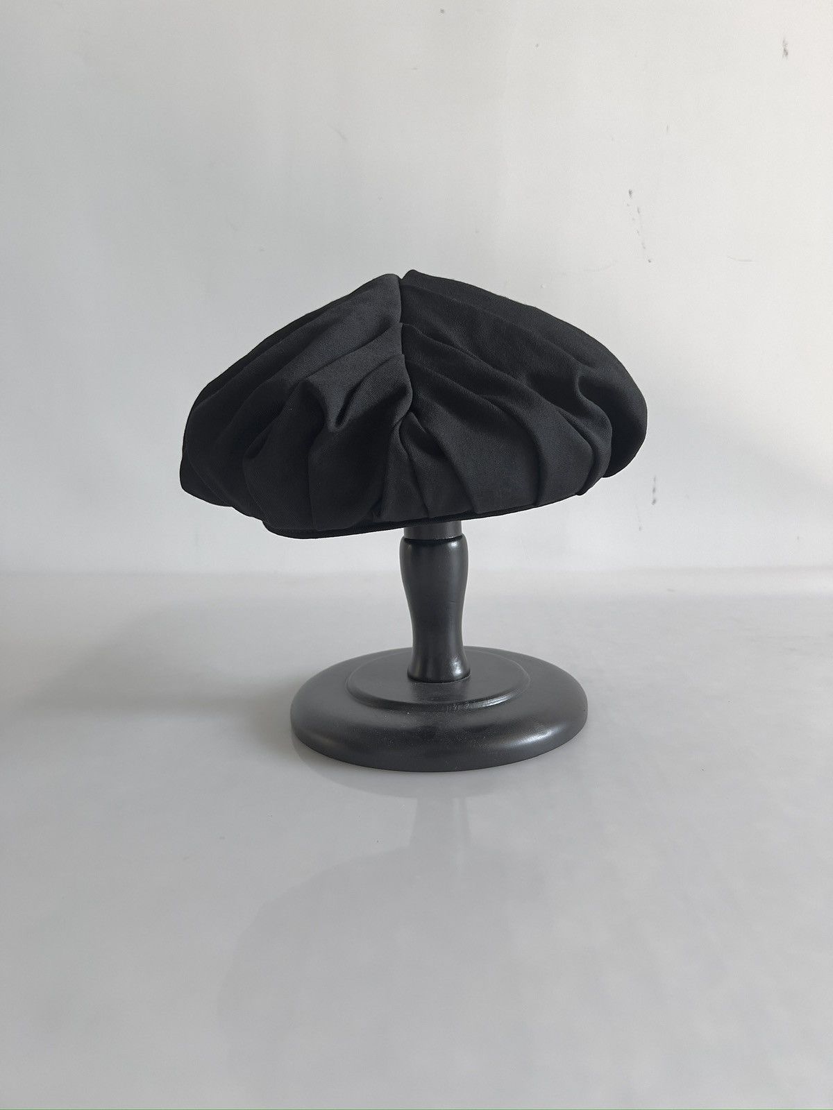 Yohji Yamamoto Yohji Yamamoto Noir+ - Wool Gather Beret Hat Size ONE SIZE - 2 Thumbnail