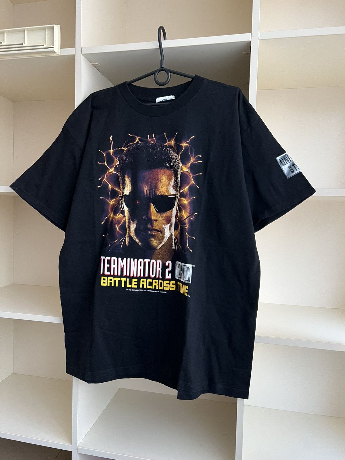 Vintage Universal Studios Terminator 2 T-Shirt Movie Merch Vintage Size US XXL / EU 58 / 5 - 3 Thumbnail