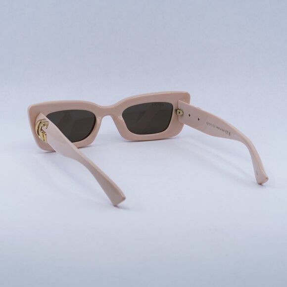 Gucci 🕶️ New Gucci GG1827S 005 Sunglasses - Pink Frame, Brown Size ONE SIZE - 9 Thumbnail