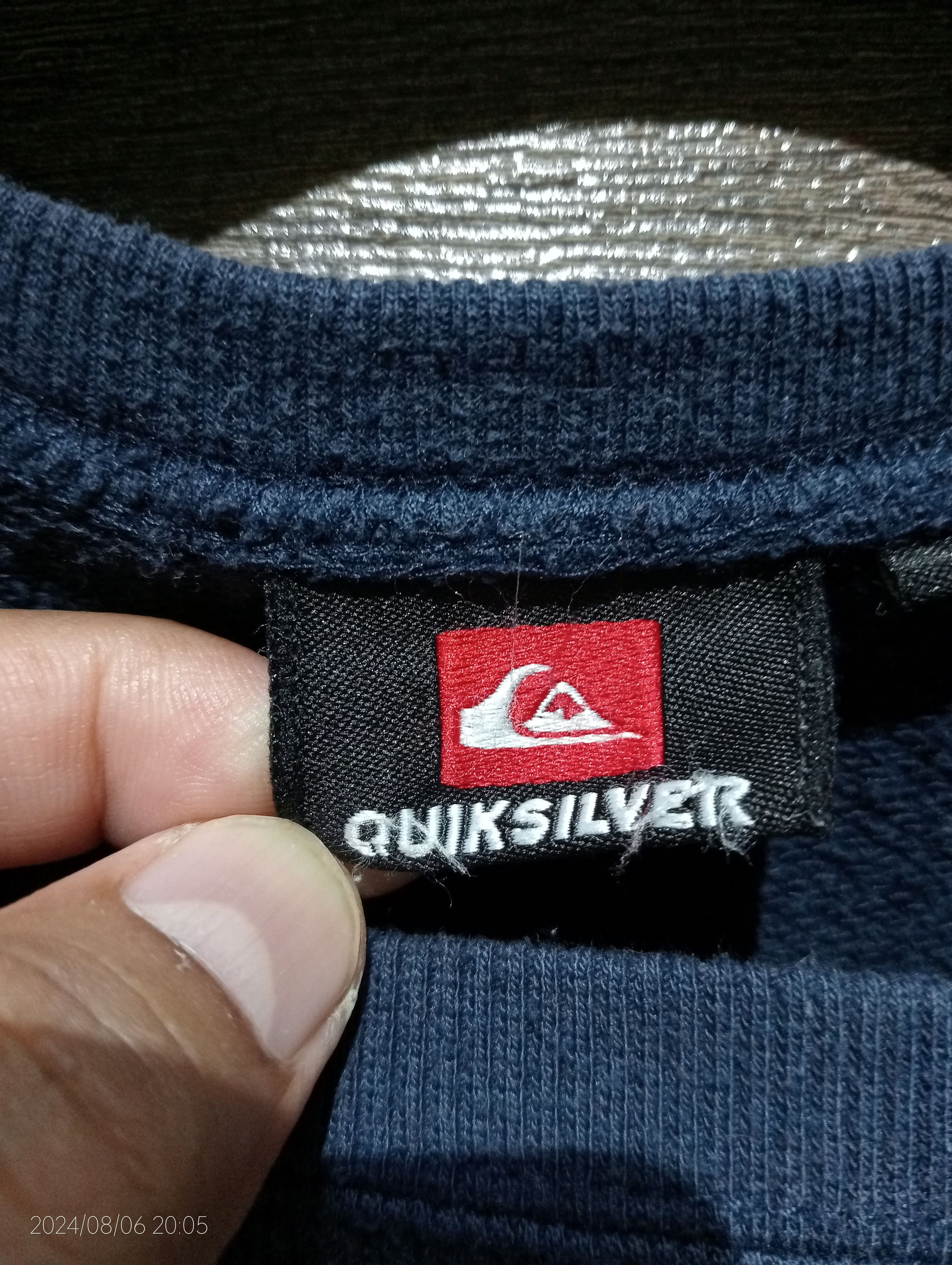 Quiksilver Vintage Quiksilver Crewneck Sweatshirt RARE Size US L / EU 52-54 / 3 - 3 Thumbnail