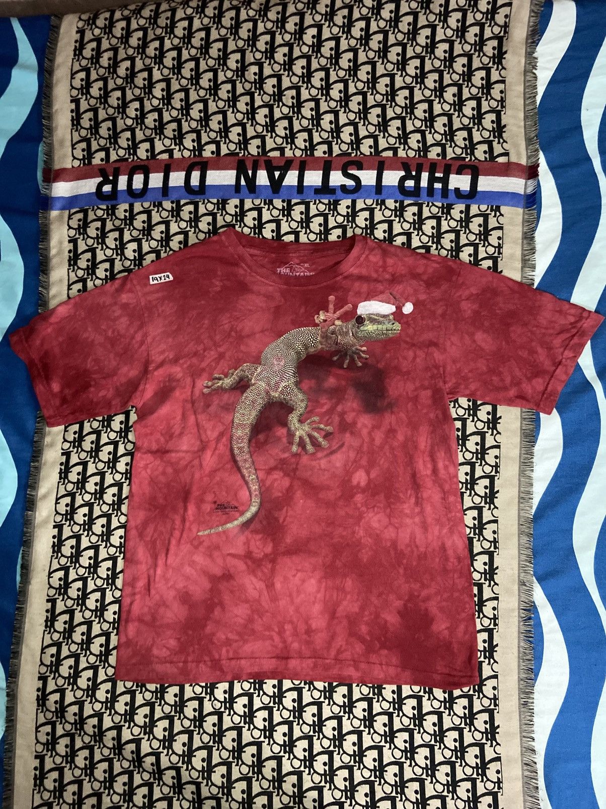 The Mountain LL110 The Mountain America Vintage Animal Print Tie-Dye Size US M / EU 48-50 / 2 - 1 Thumbnail