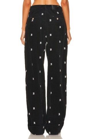 R13 R13 LOGO WIDE LEG CHINO PANT Size 31" - 3 Thumbnail
