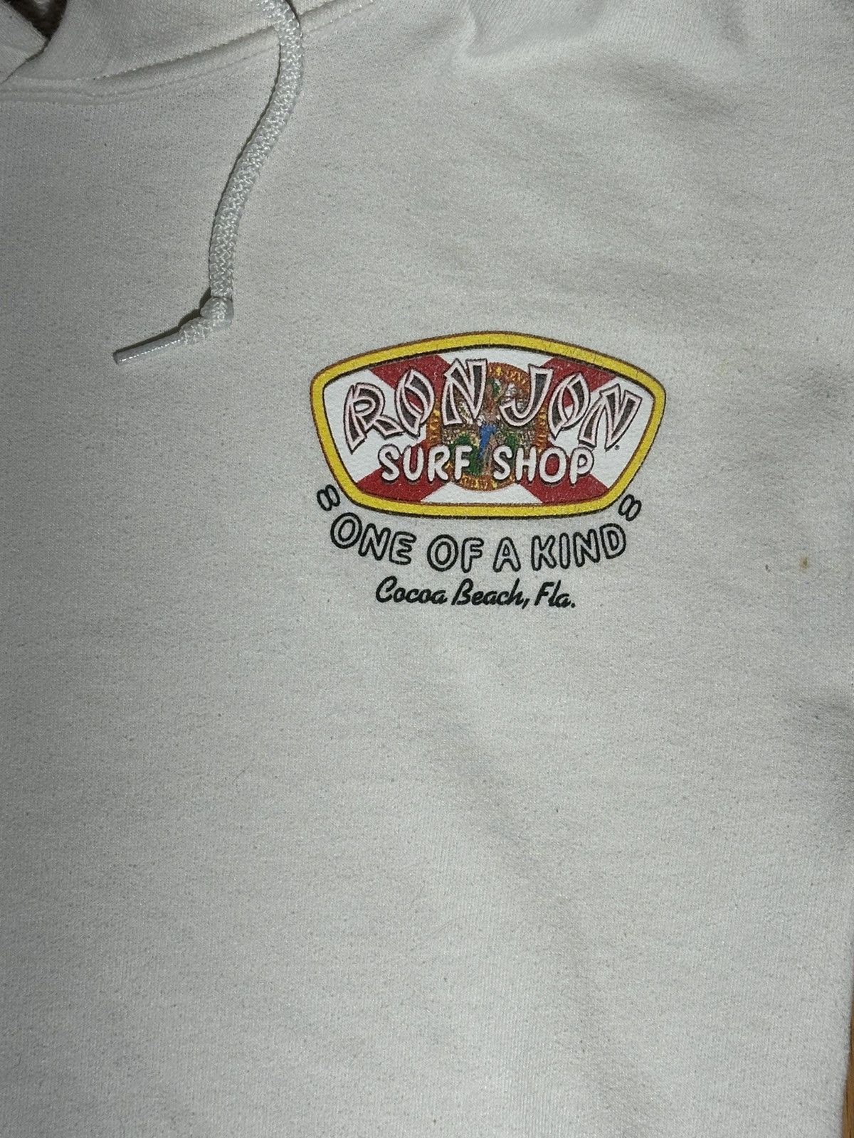 Ron Jon Surf Shop Ron Jon Surf Shop Hawaiian dancer White Hoodie Size US S / EU 44-46 / 1 - 5 Thumbnail