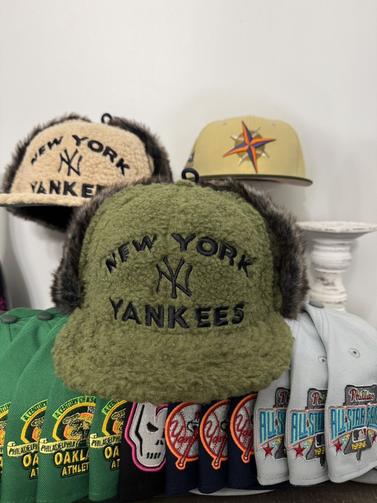 Hat Club × MyFitteds × New Era Myfitteds New York Yankees Sherpa dog ear 1999 Size ONE SIZE - 1 Thumbnail