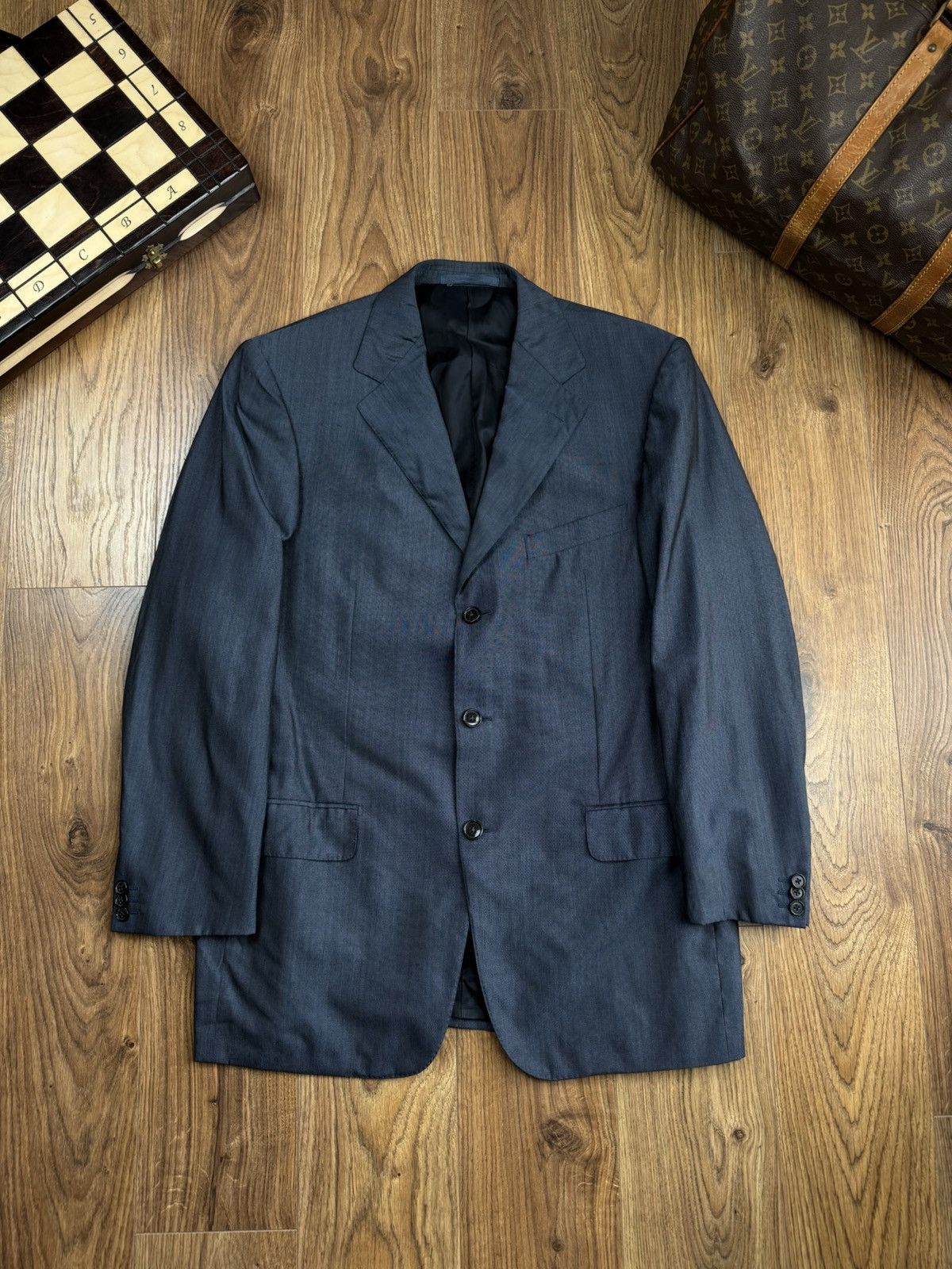Ermenegildo Zegna Wool blazer Ermenegildo Zegna Italy original luxury item Size 50R - 1 Thumbnail