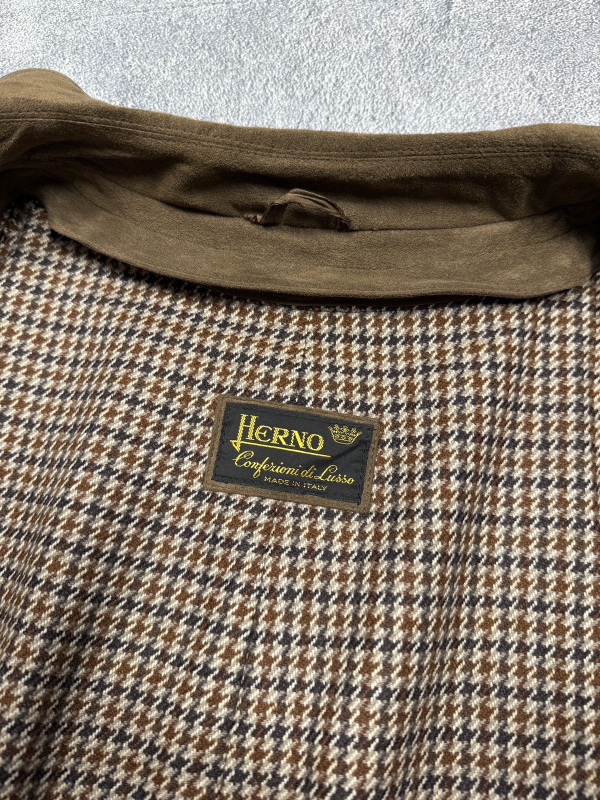 Herno Vintage Herno Brown Coat Trench Jacket Size US L / EU 52-54 / 3 - 8 Thumbnail