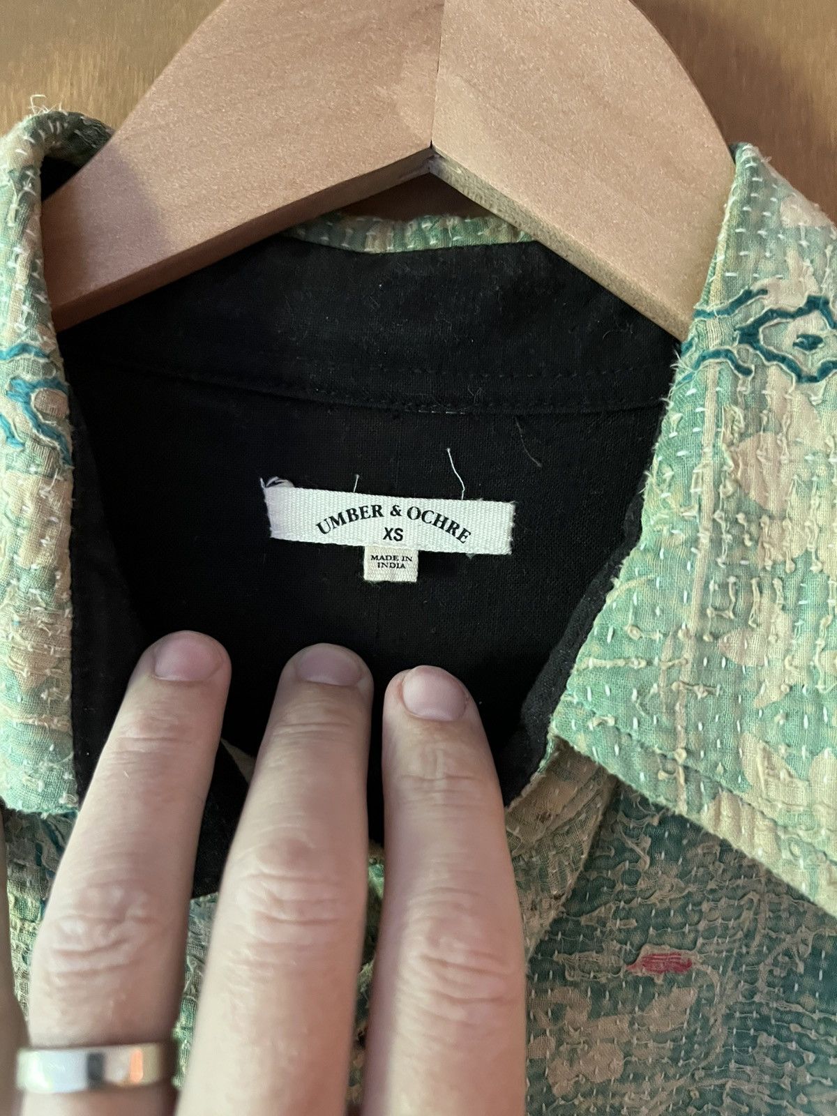 Other Umbre & Ochre Green Button Up Size US XS / EU 42 / 0 - 2 Thumbnail