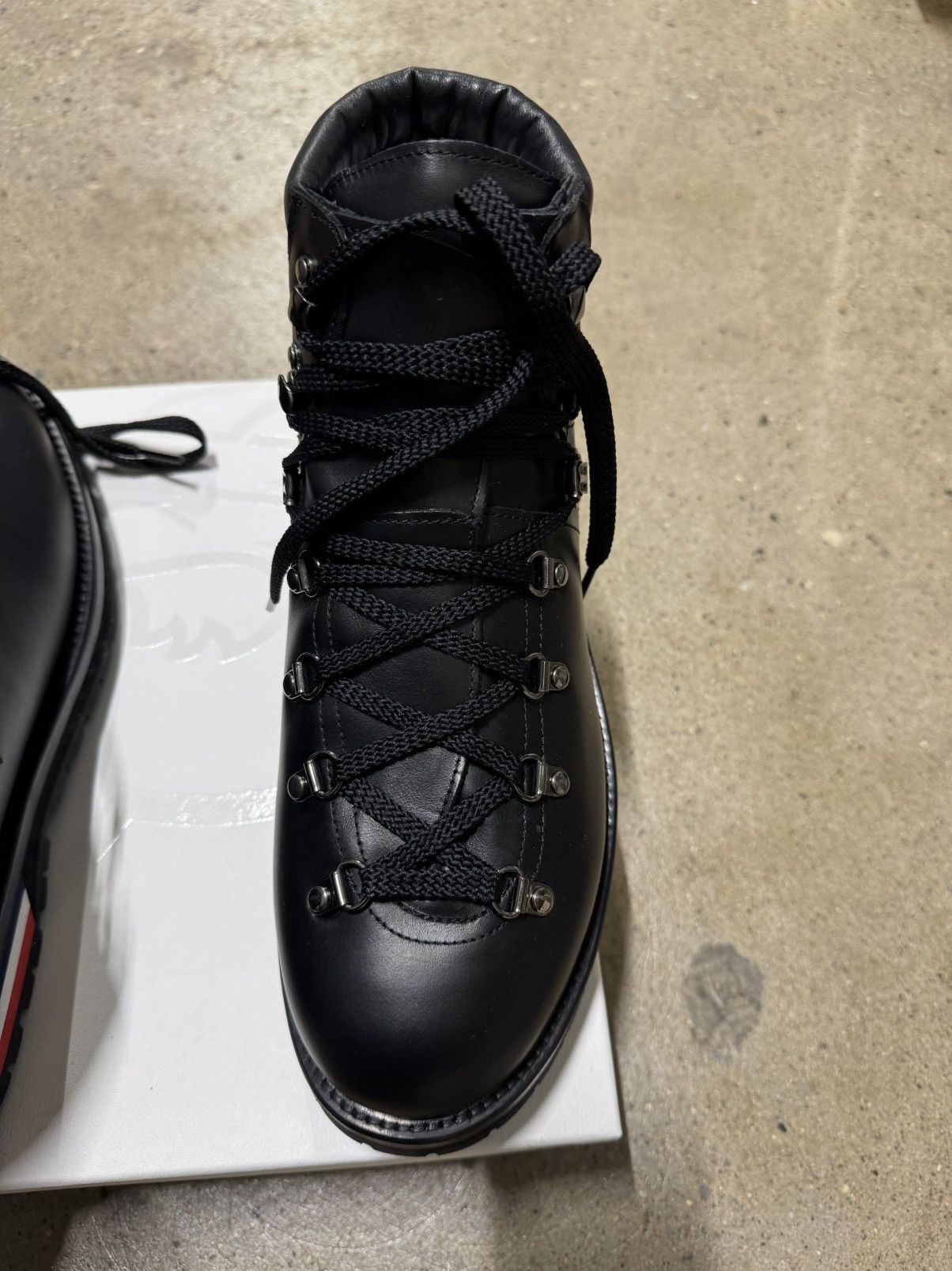 Moncler Moncler Striped Leather Winter Boots NEW 900$ Size US 11 / EU 44 - 7 Thumbnail