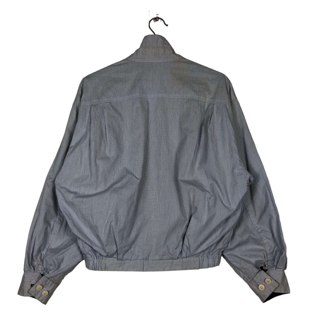 Japanese Brand 🔥Vintage Reversible Bomber Jacket Chemise Lacoste Big Logo Size US M / EU 48-50 / 2 - 16 Thumbnail
